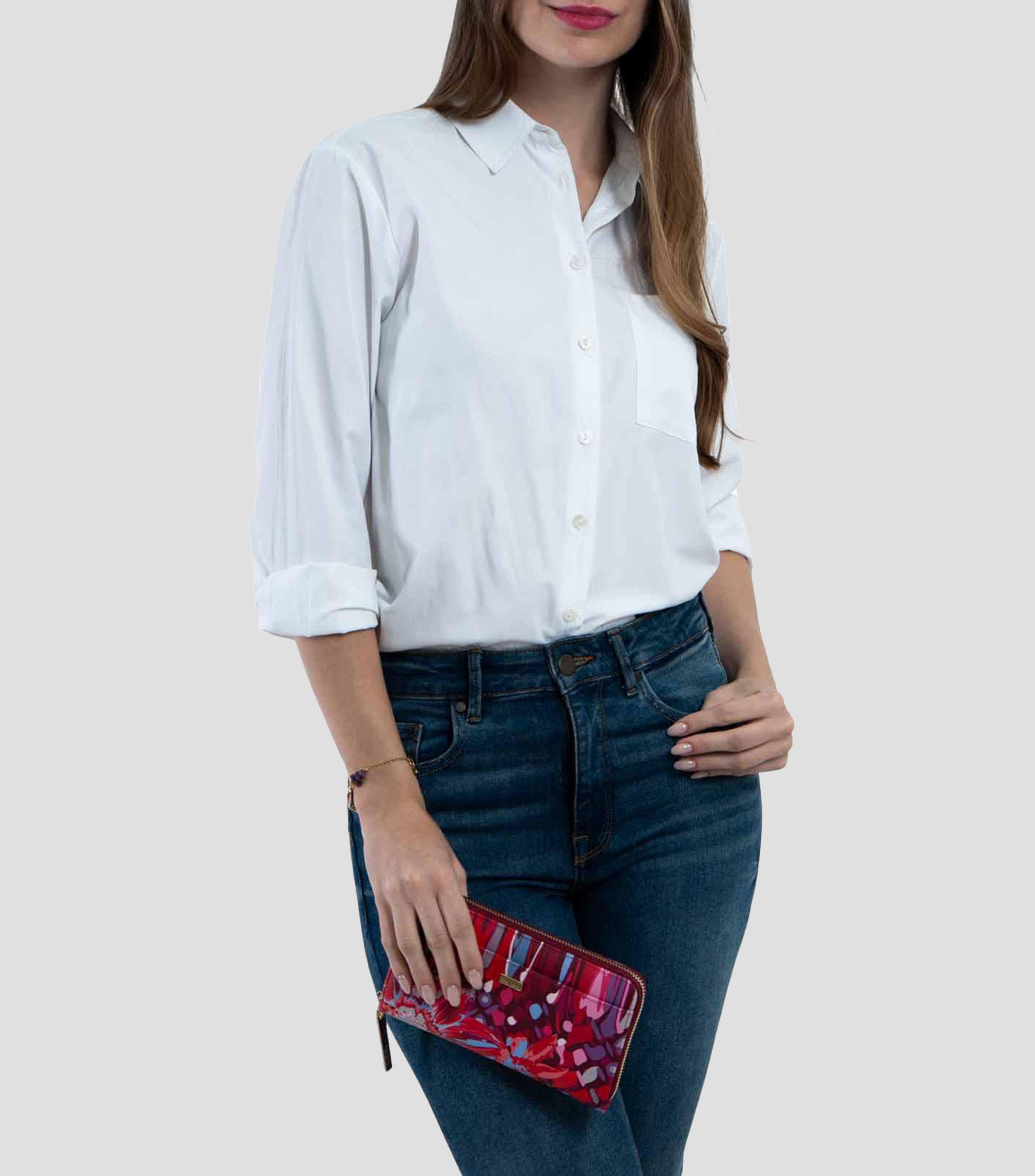 Cartera estampada Mujer