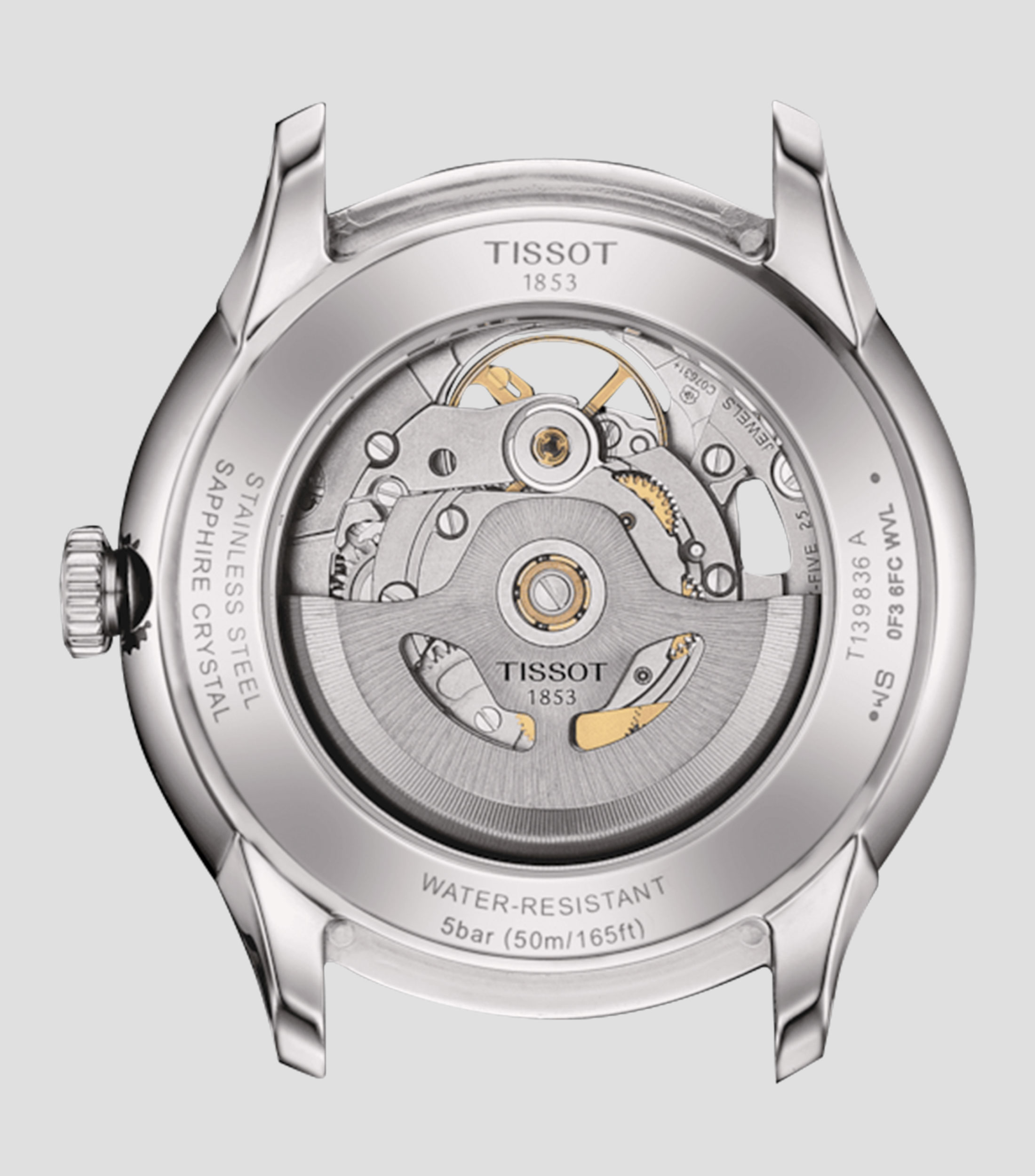 Reloj Unisex Casual T-Classic Plateado
