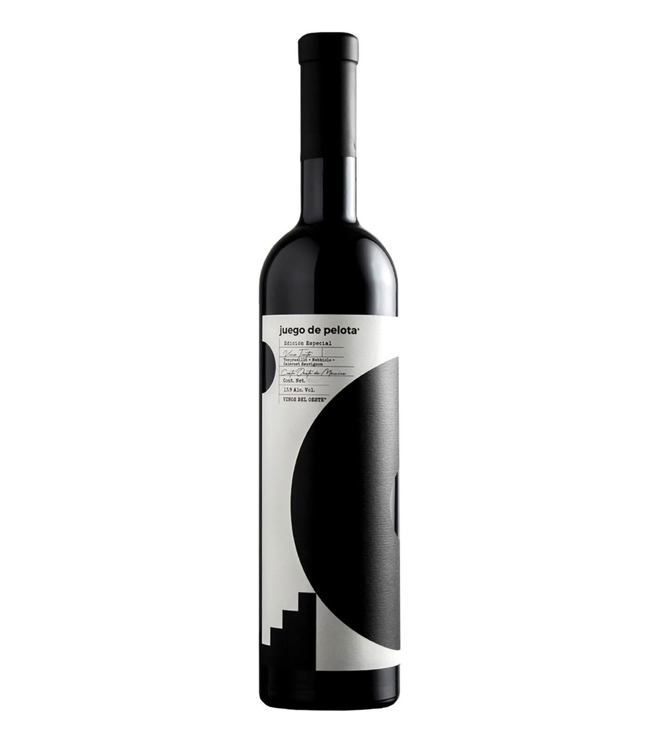 Vino Tinto Tempranillo Juego de Pelota Edicion Especial, Mexico, 750 ml