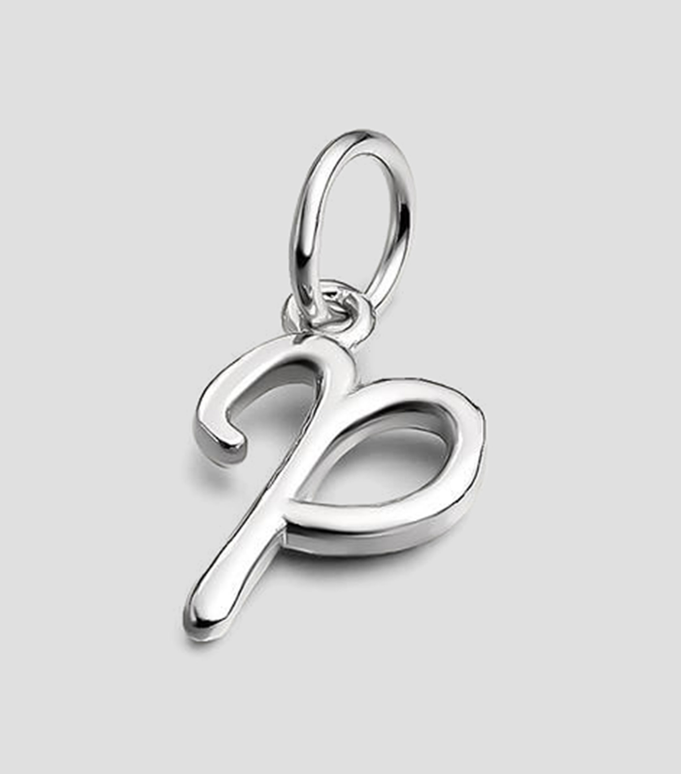 Charm letra P en plata .925 Yo Me Mi Mujer
