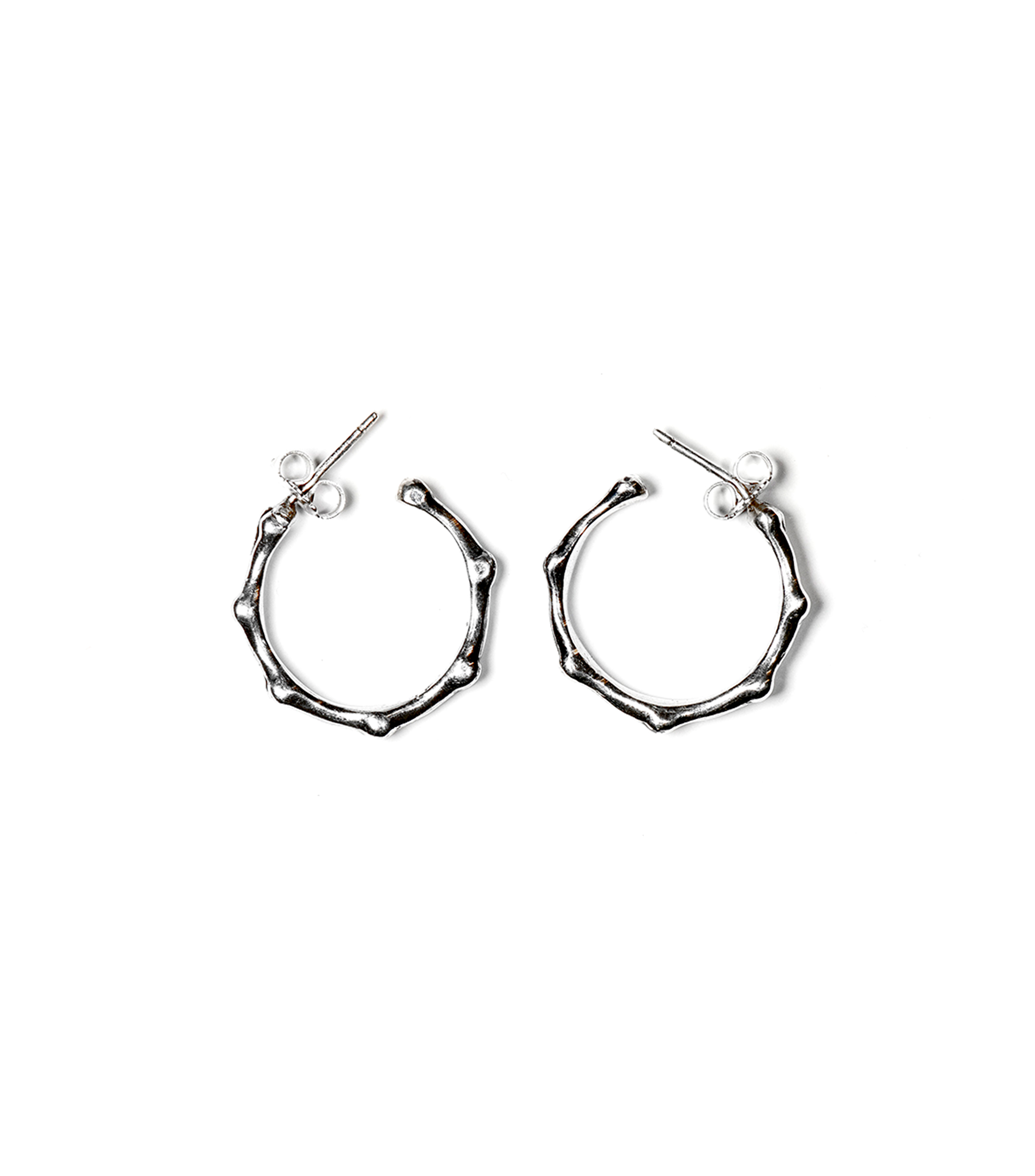 Rock & Jewel Aretes en plata Unisex - El Palacio de Hierro