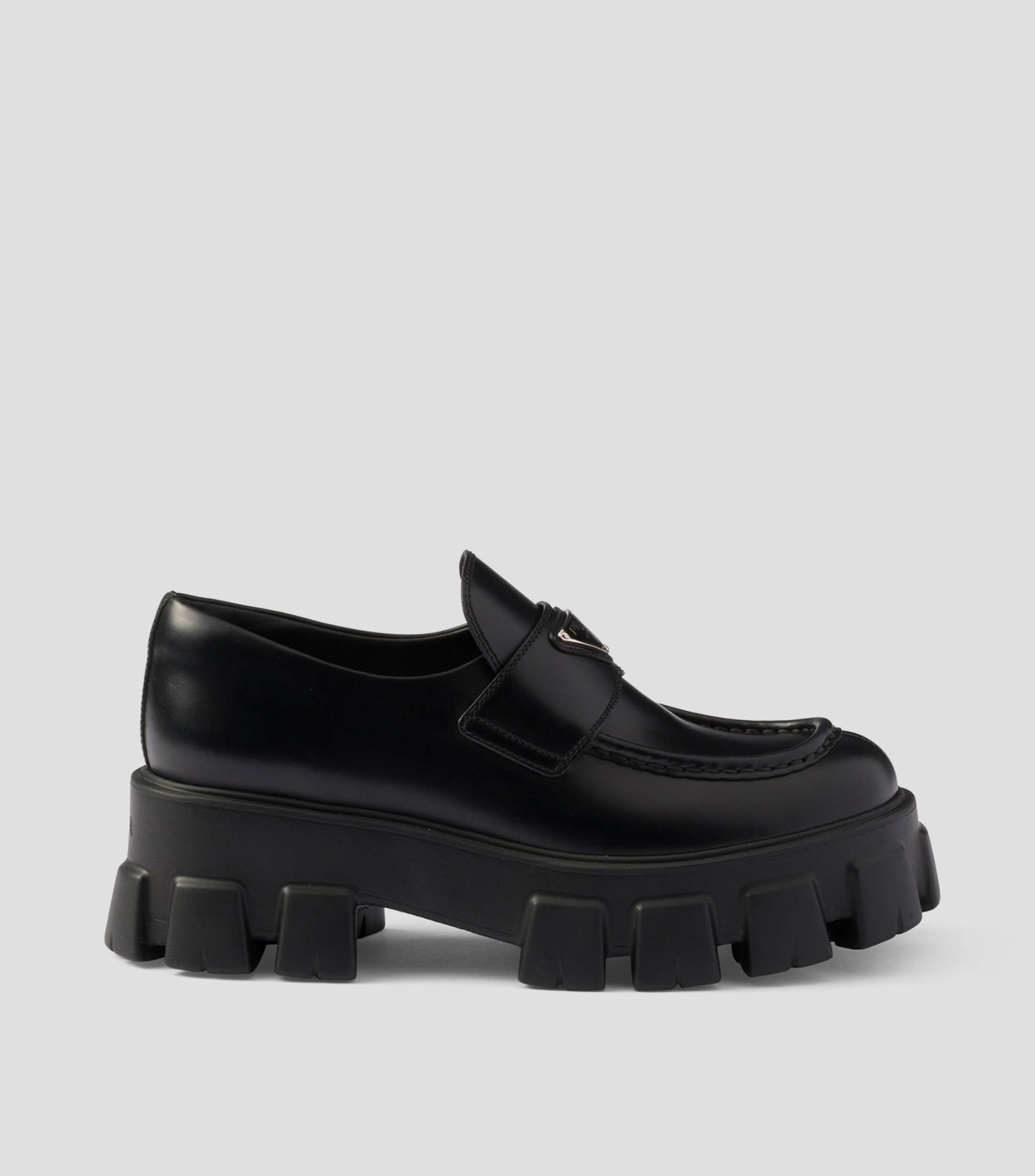 Mocasines con plataforma lisos Mujer