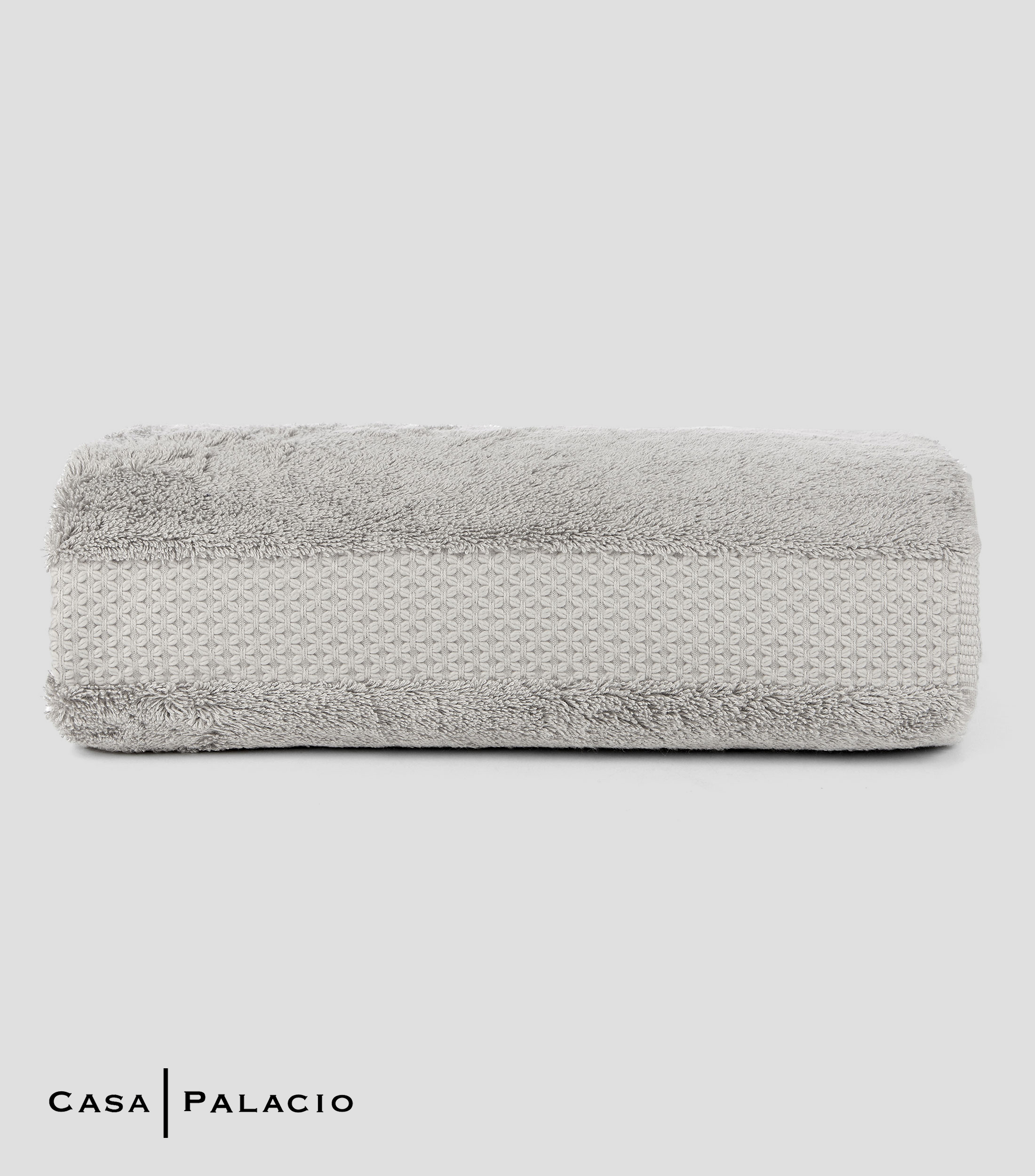 Toalla de medio baño Etoile Platine gris