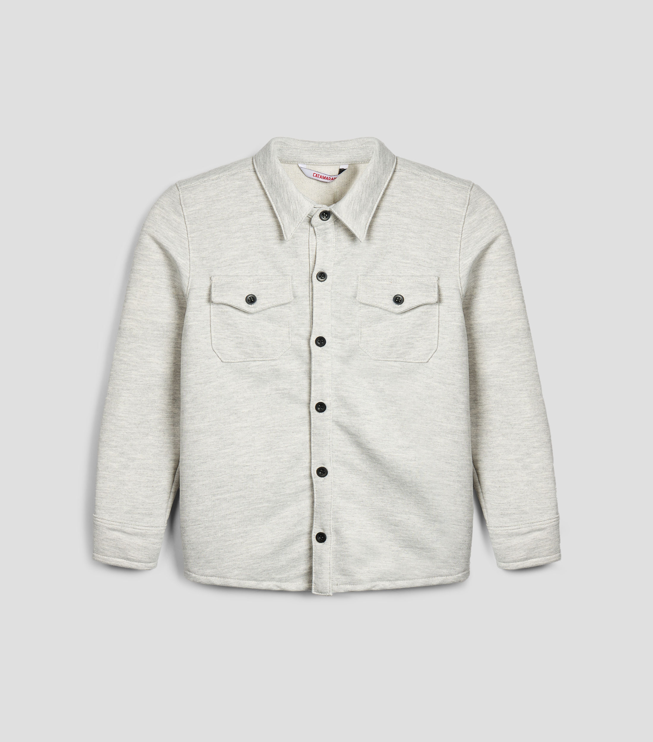 Camisa lisa manga larga Niño