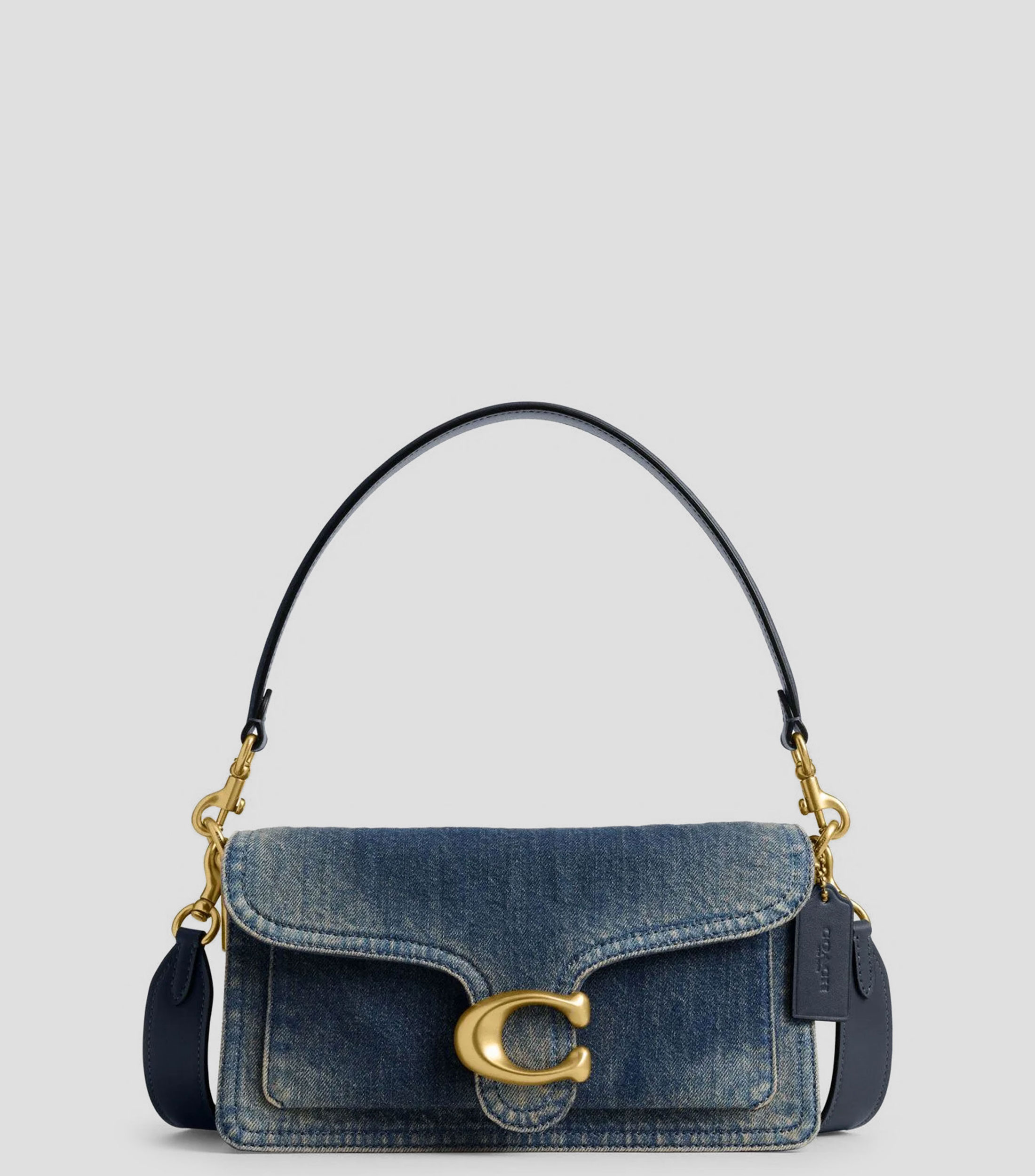 Bolsa shoulder azul Tabby 26 lisa Mujer