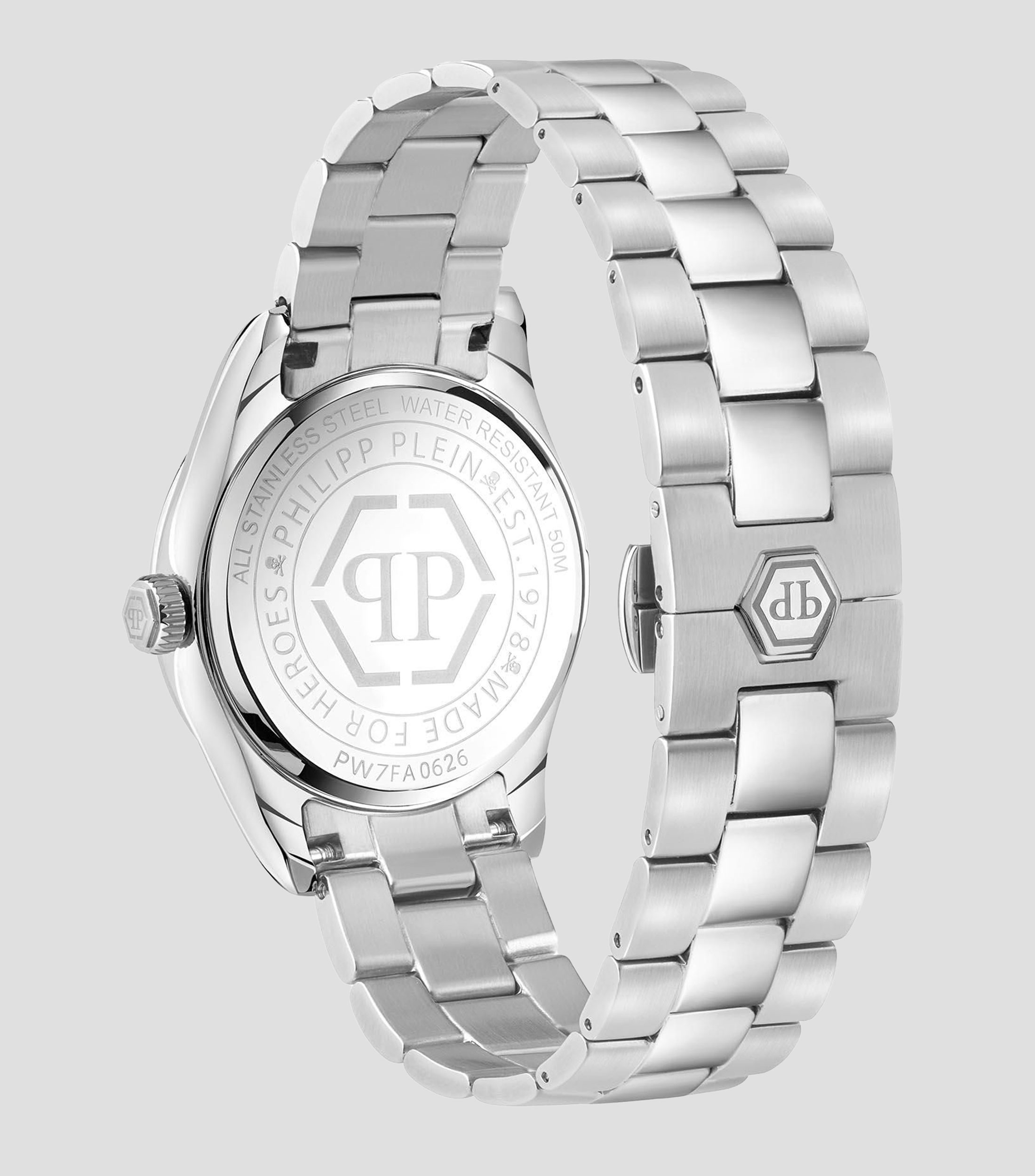 Reloj para Mujer Queen Supreme casual plateado