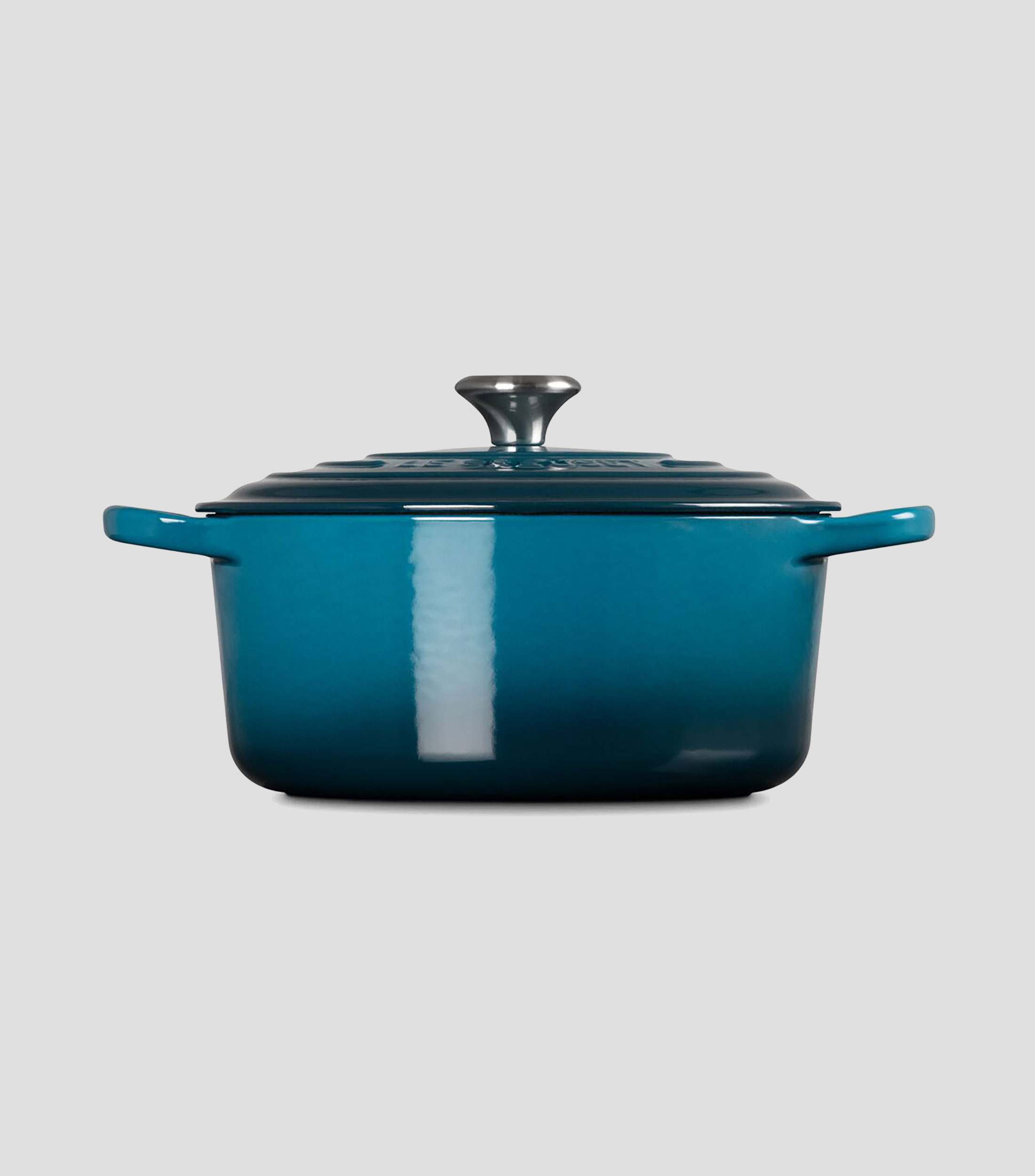 Cacerola en hierro colado Deep Teal, 3.3 L, azul
