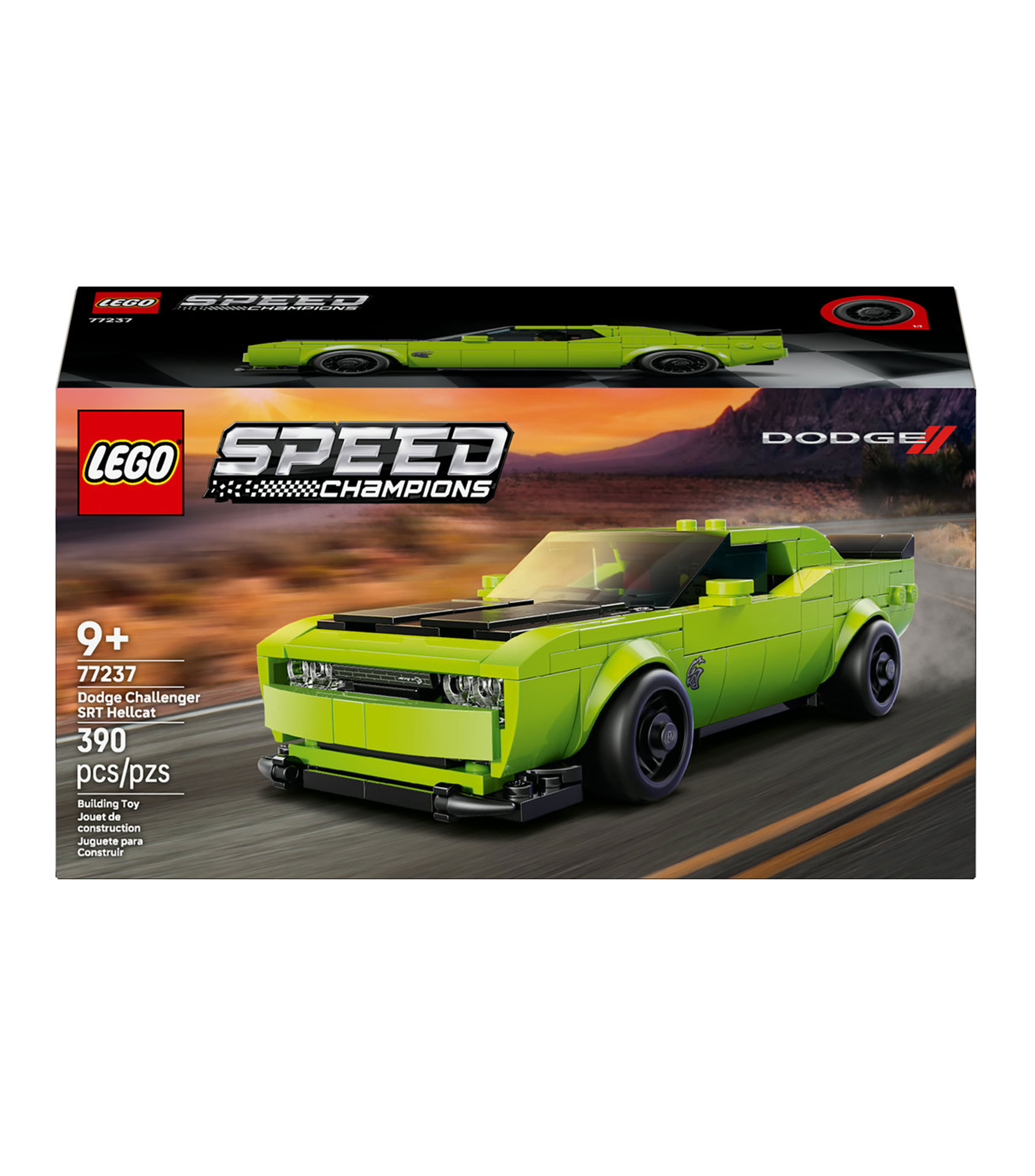 Lego Speed Champions Auto Deportivo Dodge Challenger SRT Hellcat 77237