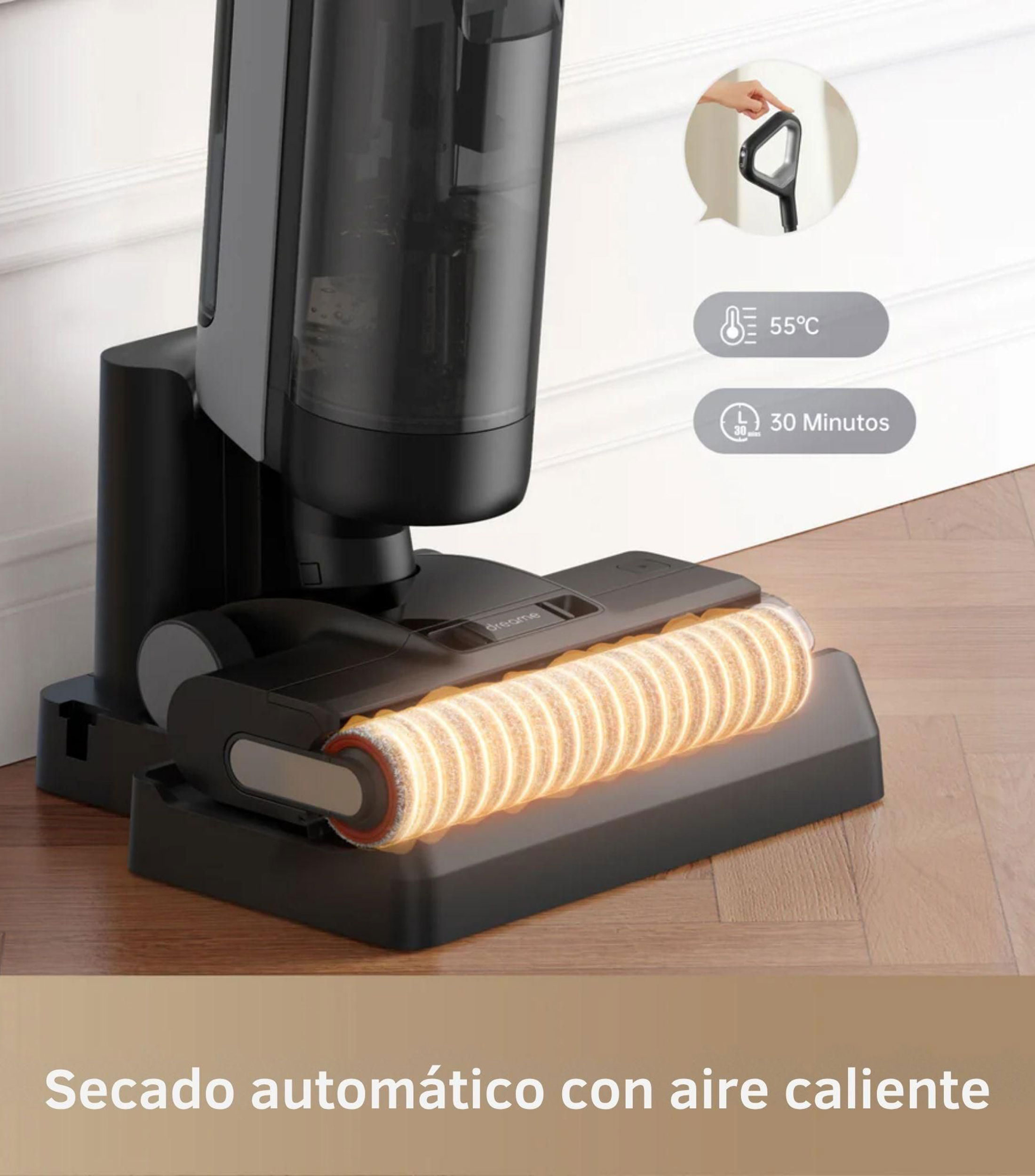 Aspiradora inalámbrica 4 en 1 H12 Dual