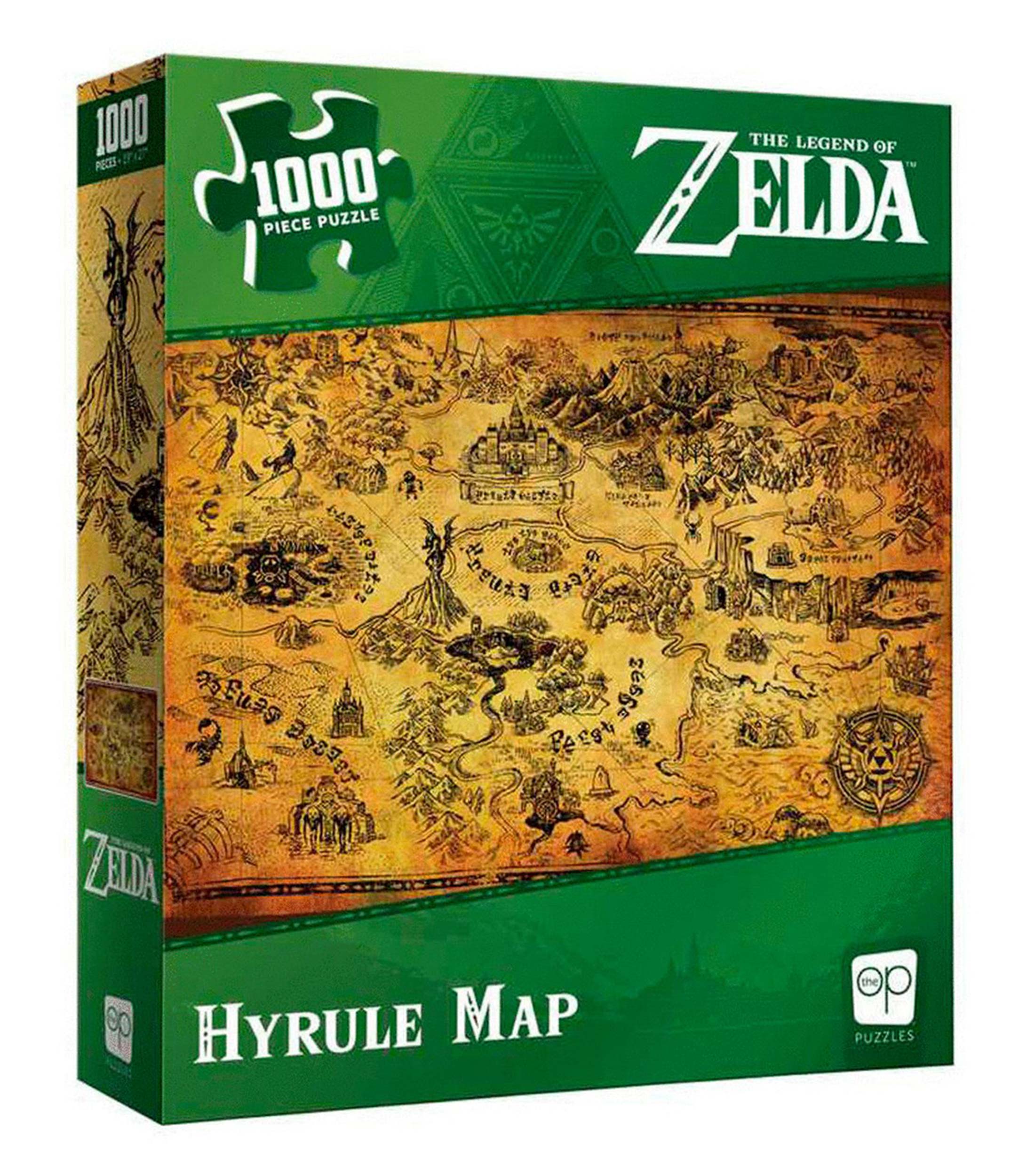 Rompecabezas Zelda Mapa de Hyrule