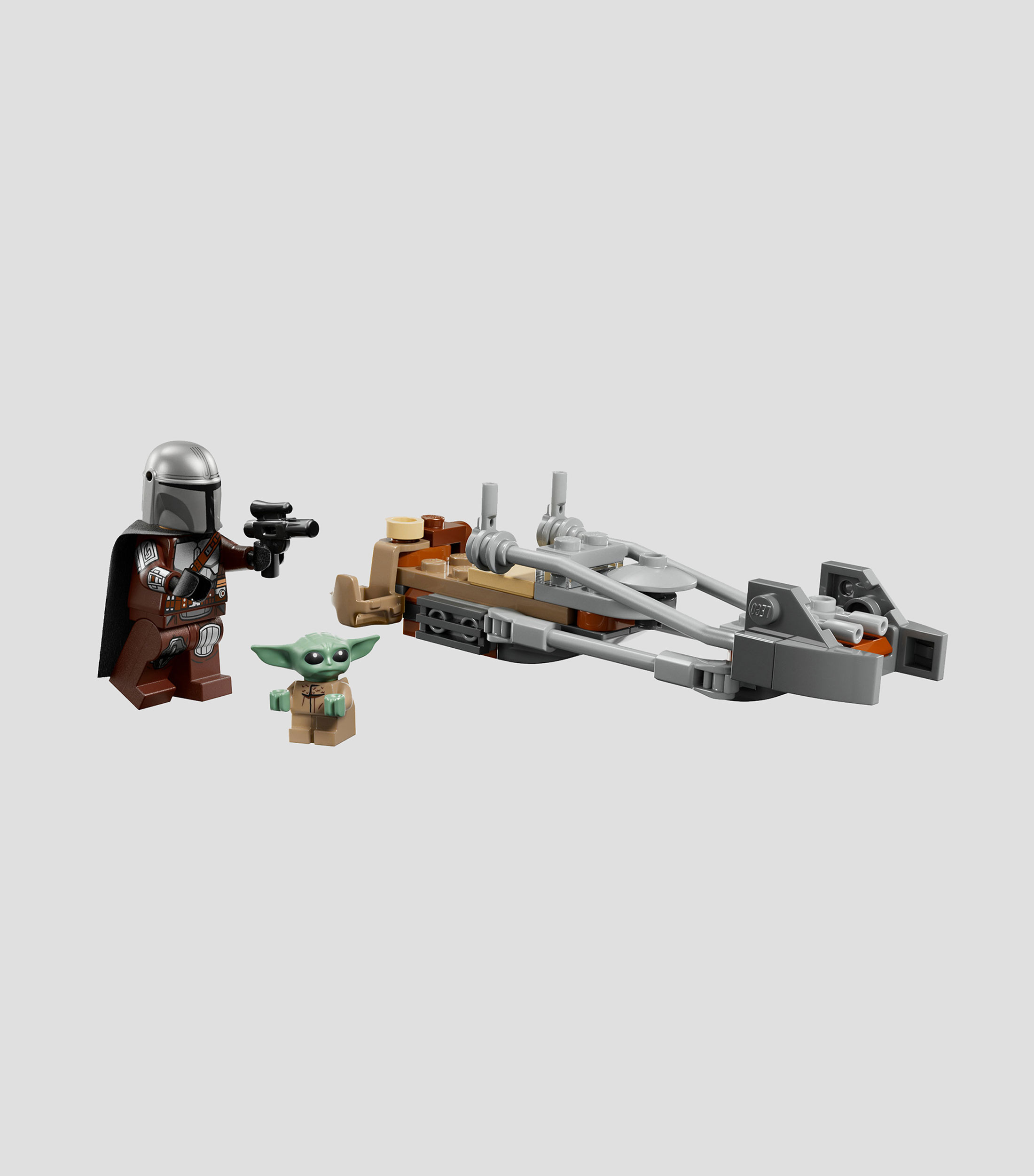 Lego Star Wars, Moto Speeder del Mandaloriano y Grogu