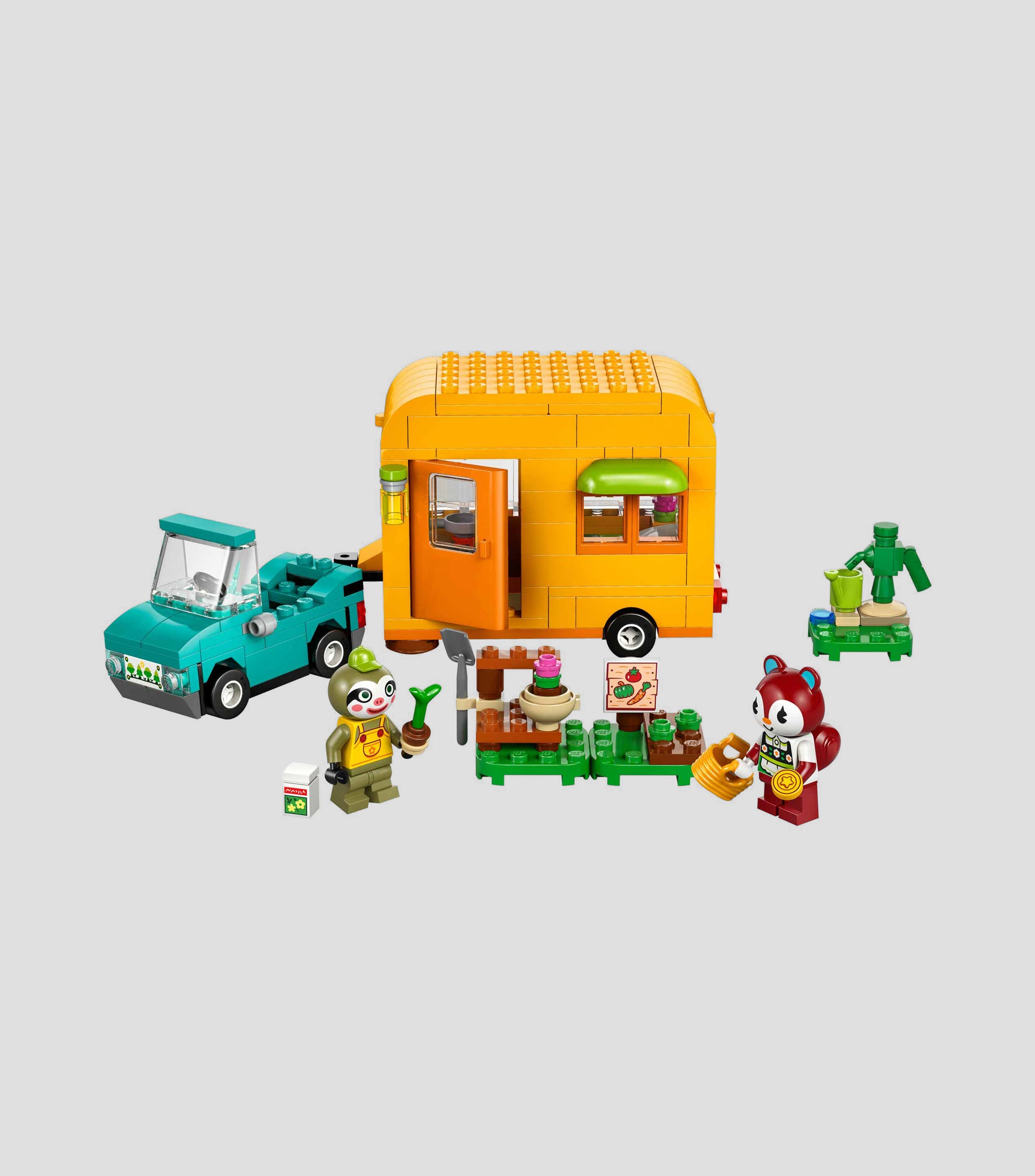 Lego Animal Crossing, Leifs Caravan Garden Shop 77054