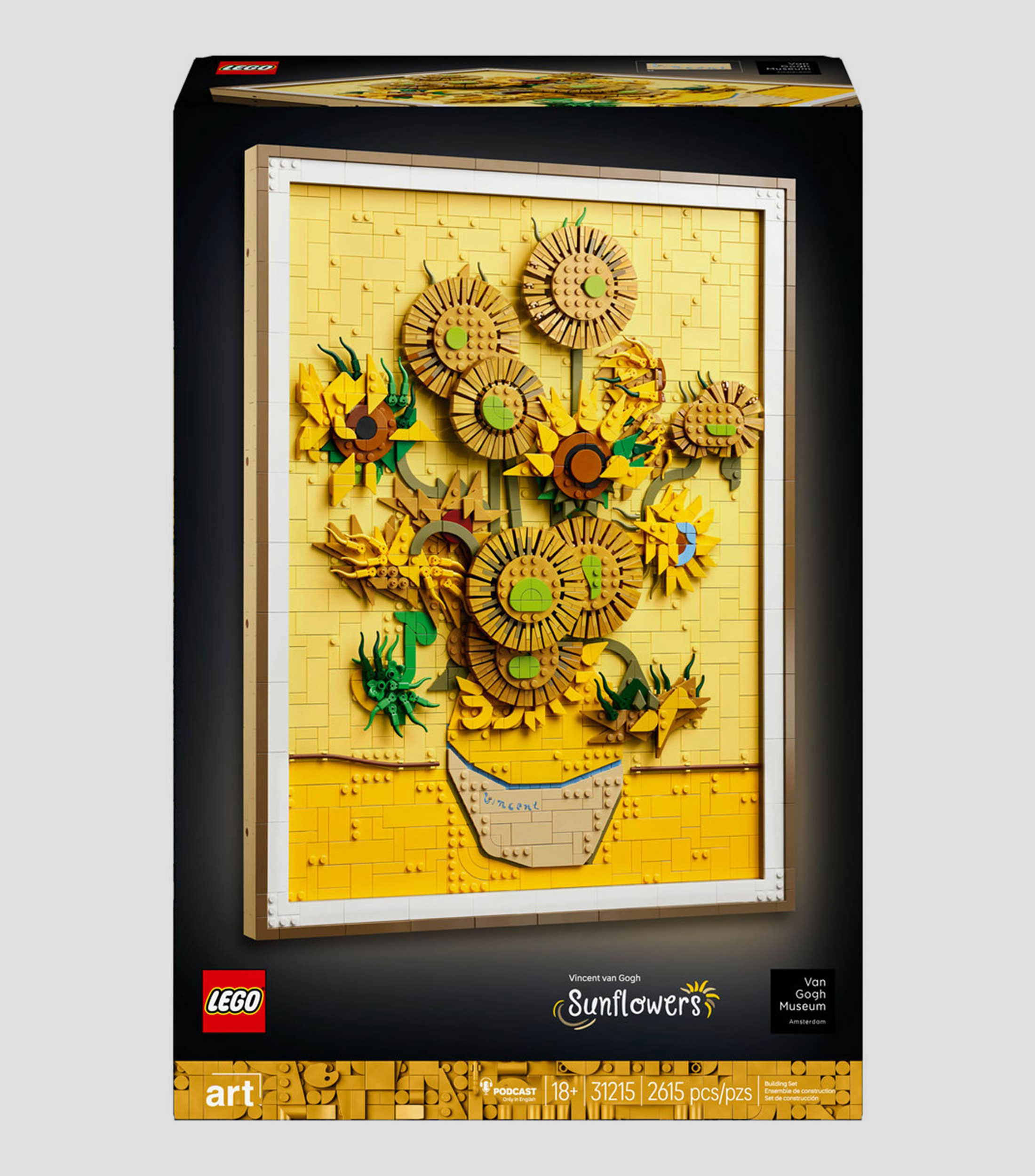 Lego Art - Vincent van Gogh Los Girasoles 31215