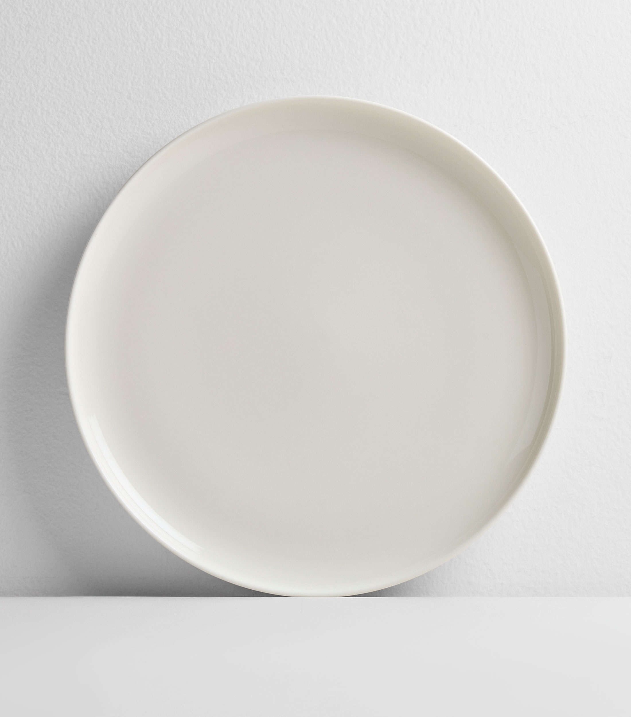 Plato trinche Pure And Fine blanco en cerámica