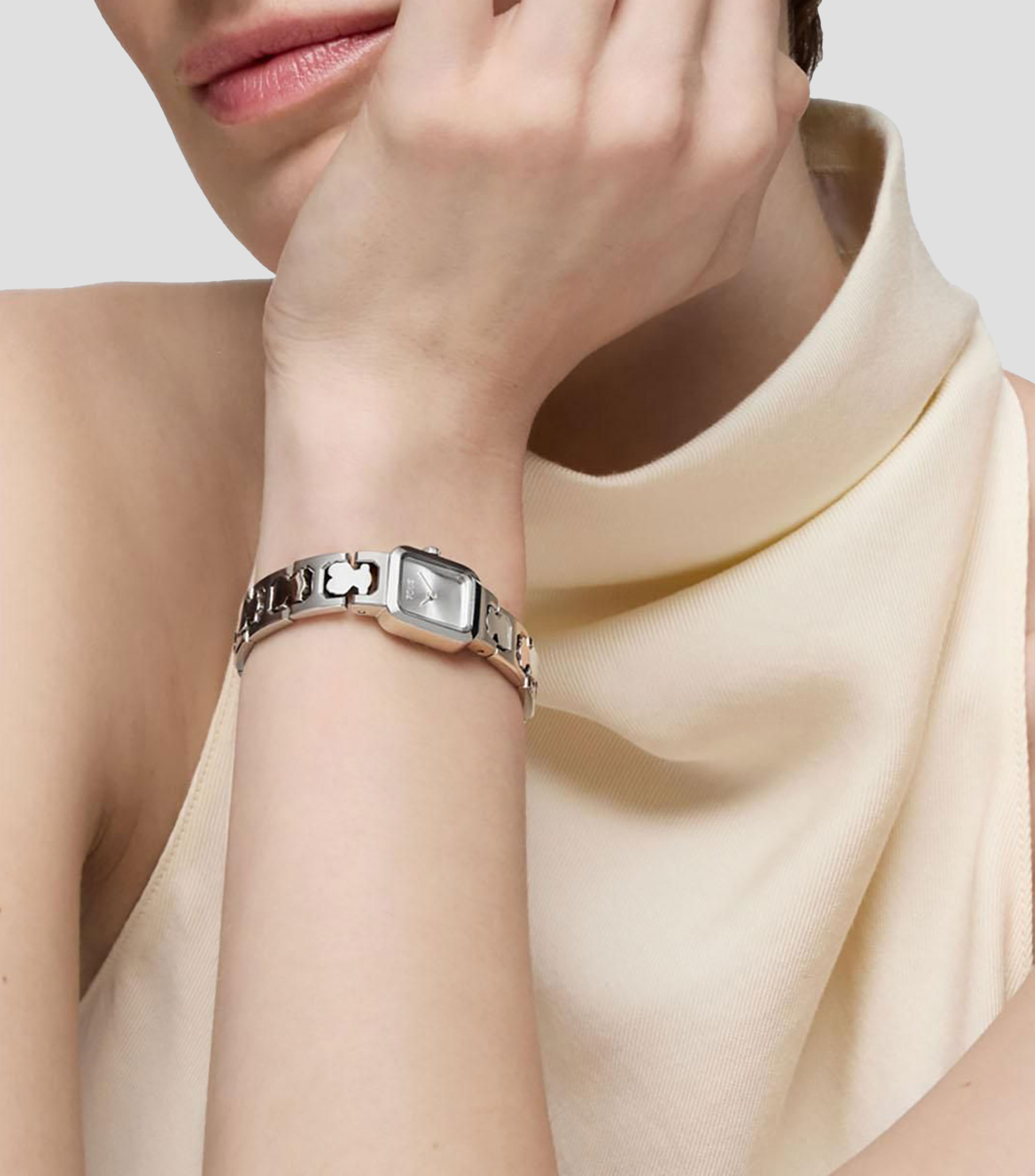 Reloj para Mujer Icon Time Casual Plateado