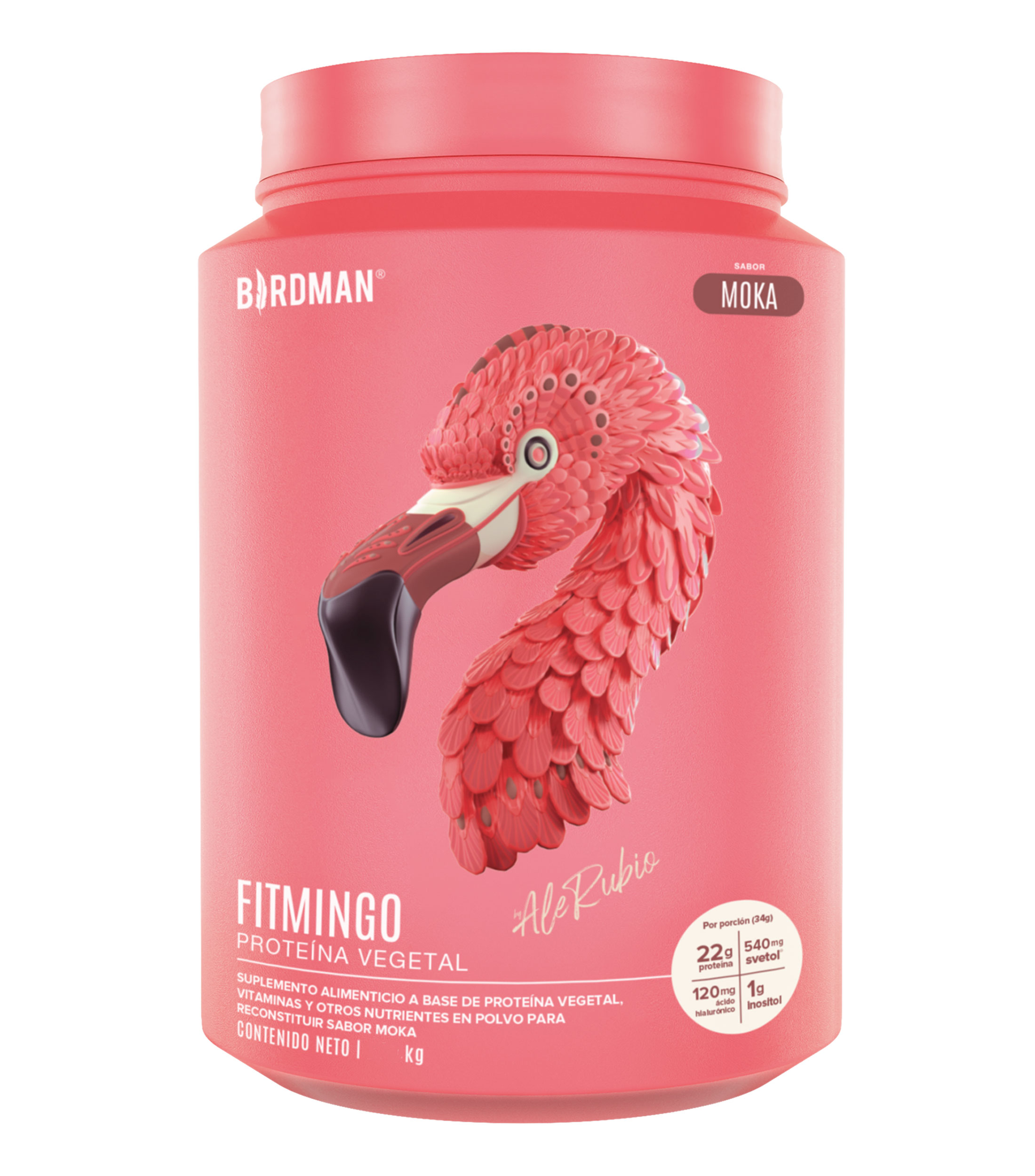 Suplemento Alimento Fitmingo Moka, 1.02 kg