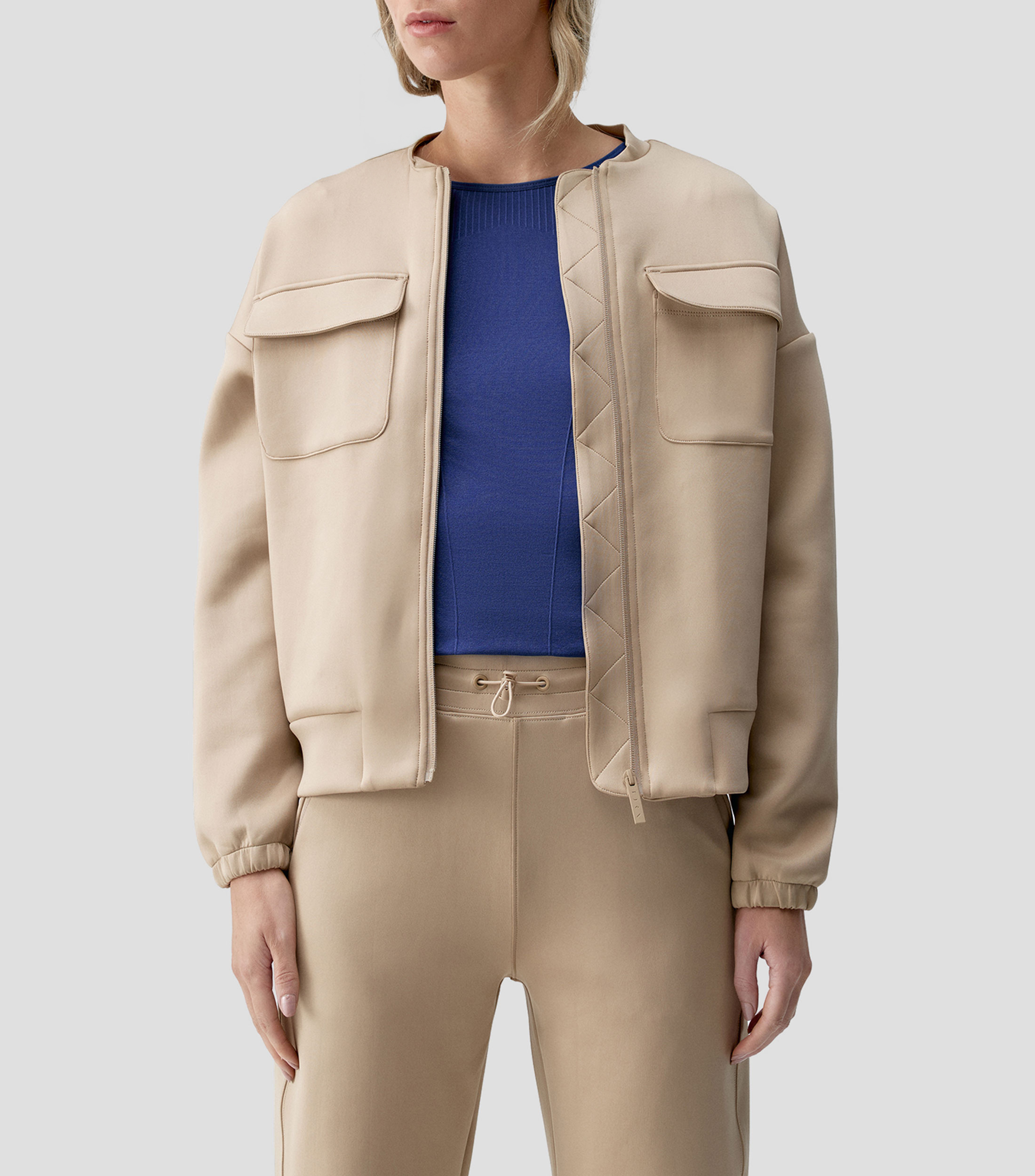 Chamarra Bomber para Entrenamiento Mujer