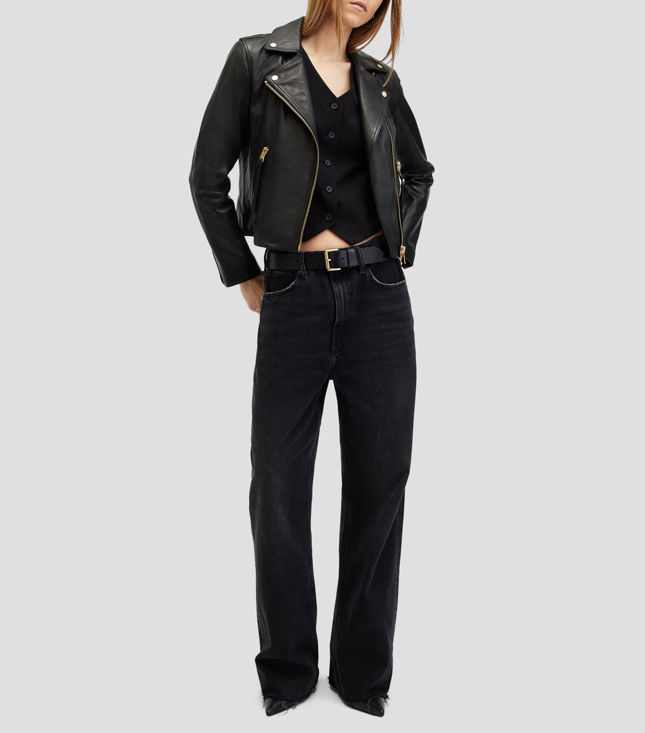 Chamarra Biker Mujer