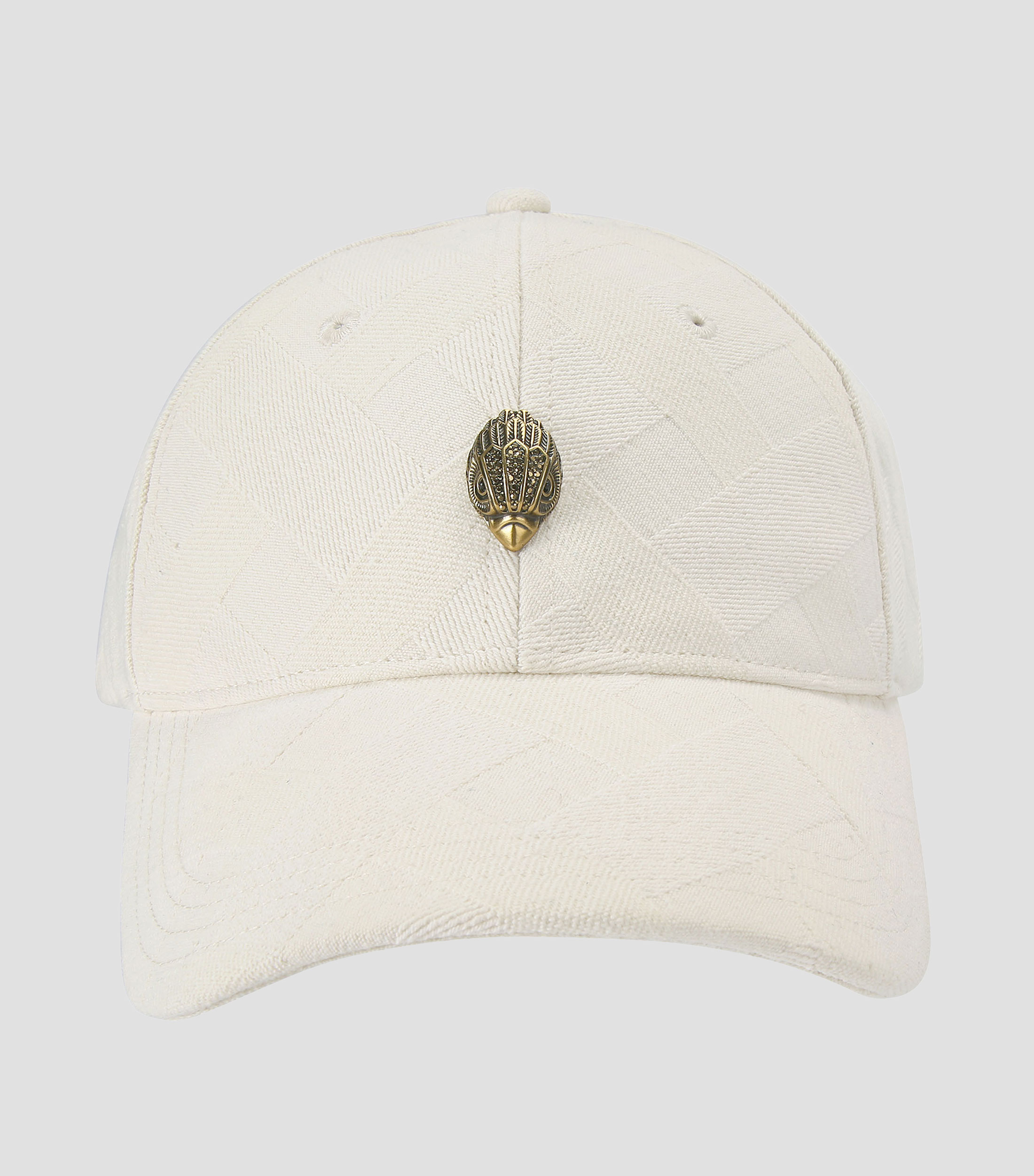 Gorra con detalle entrelazado Mujer