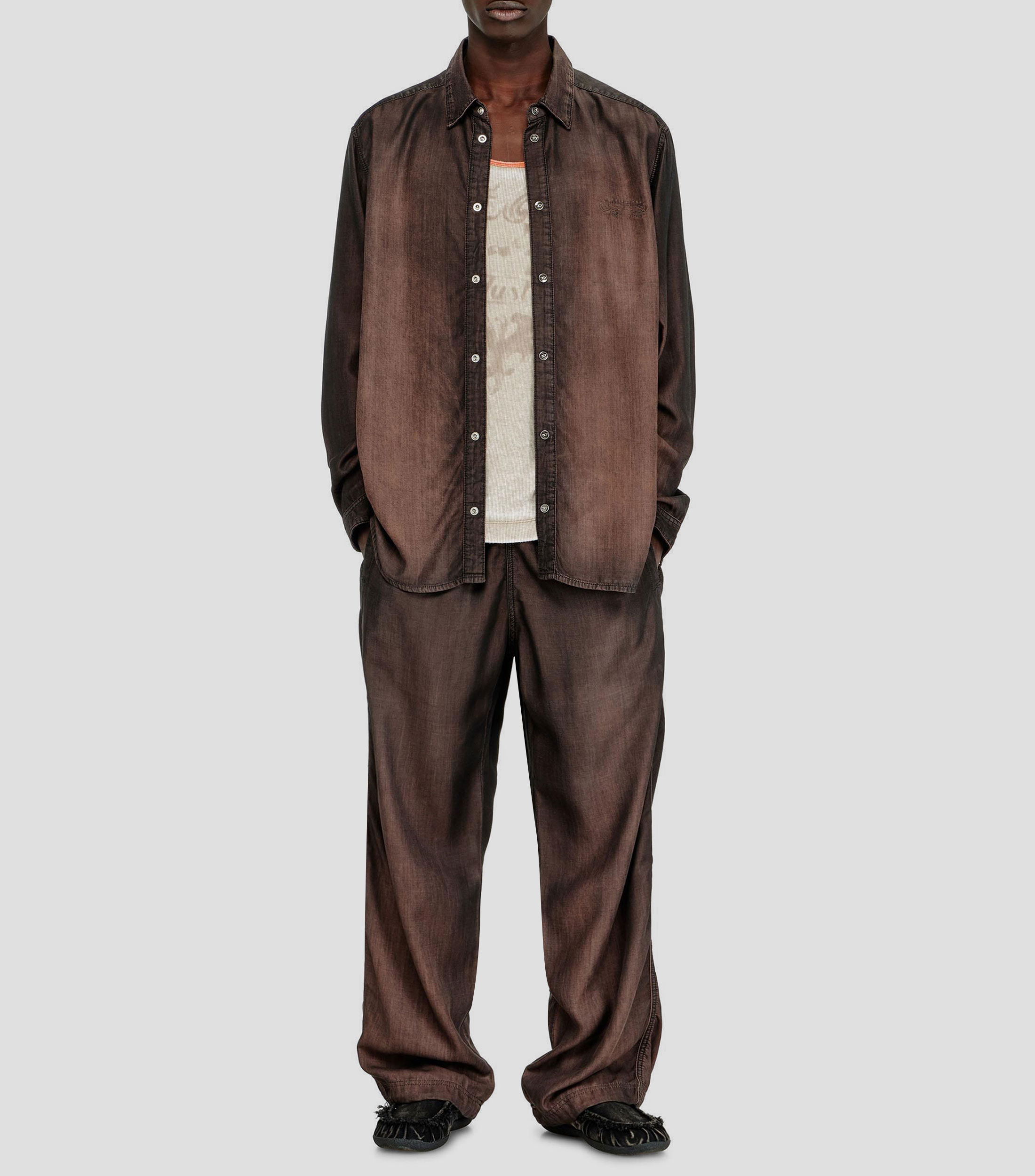 Camisa fantasía manga larga Hombre