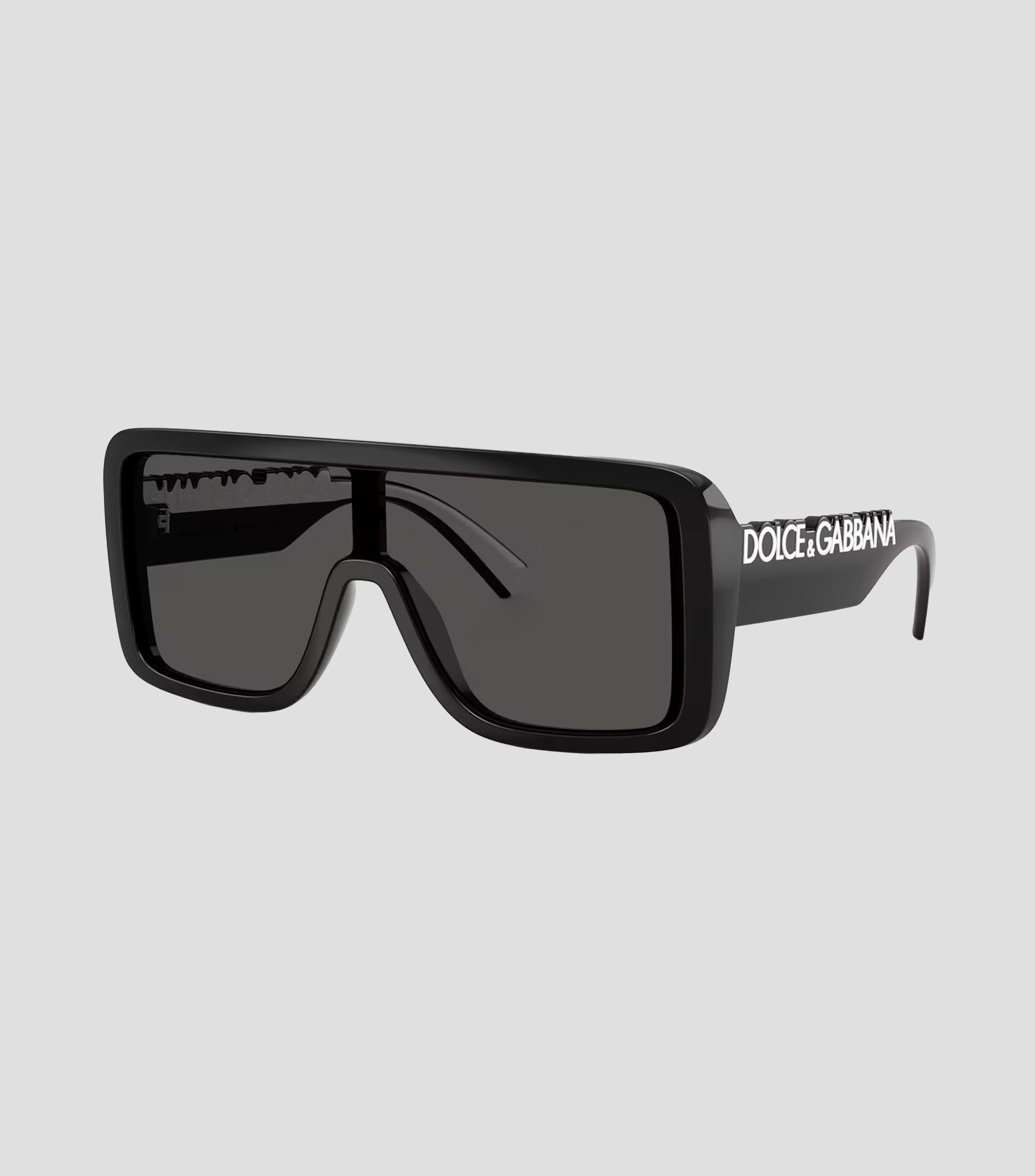 Lentes de sol rectangulares negros Unisex