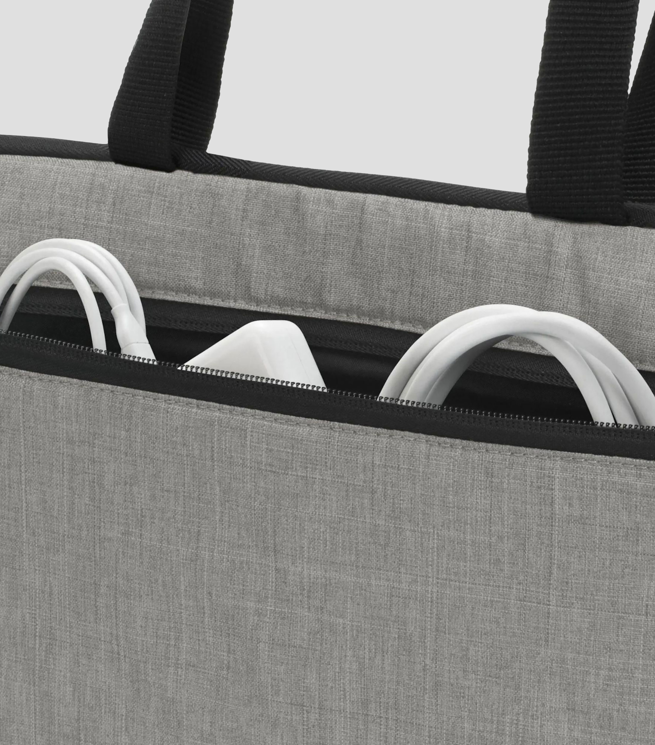 Maletín Porta Laptop Gris Unisex