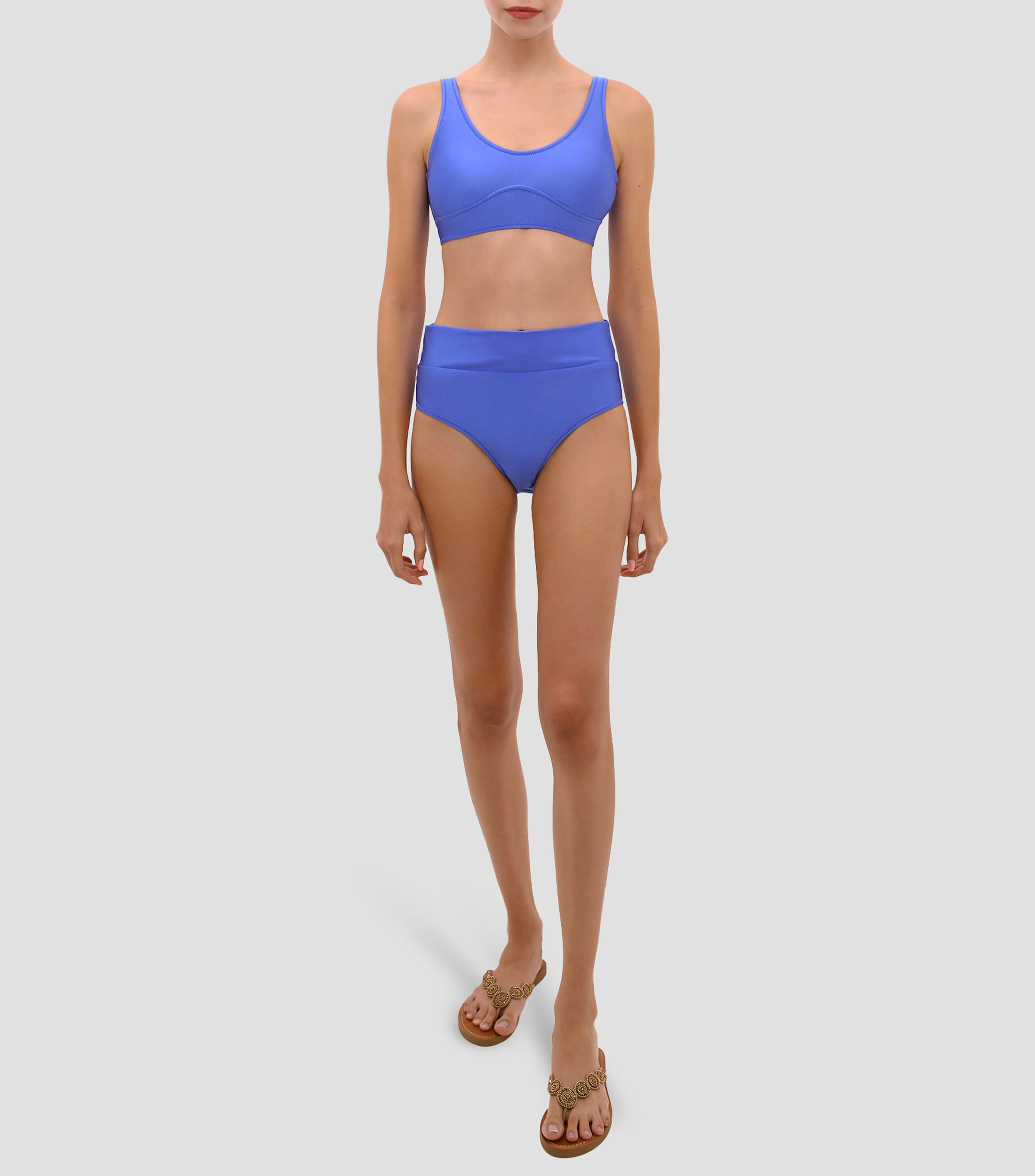 Bikini Bottom liso Mujer