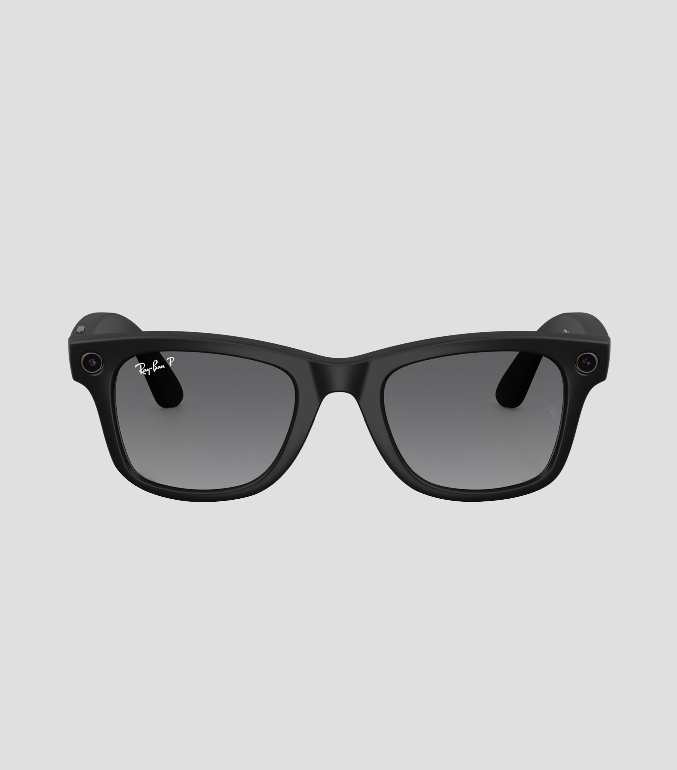 Lentes de sol cuadrados Meta negros Unisex