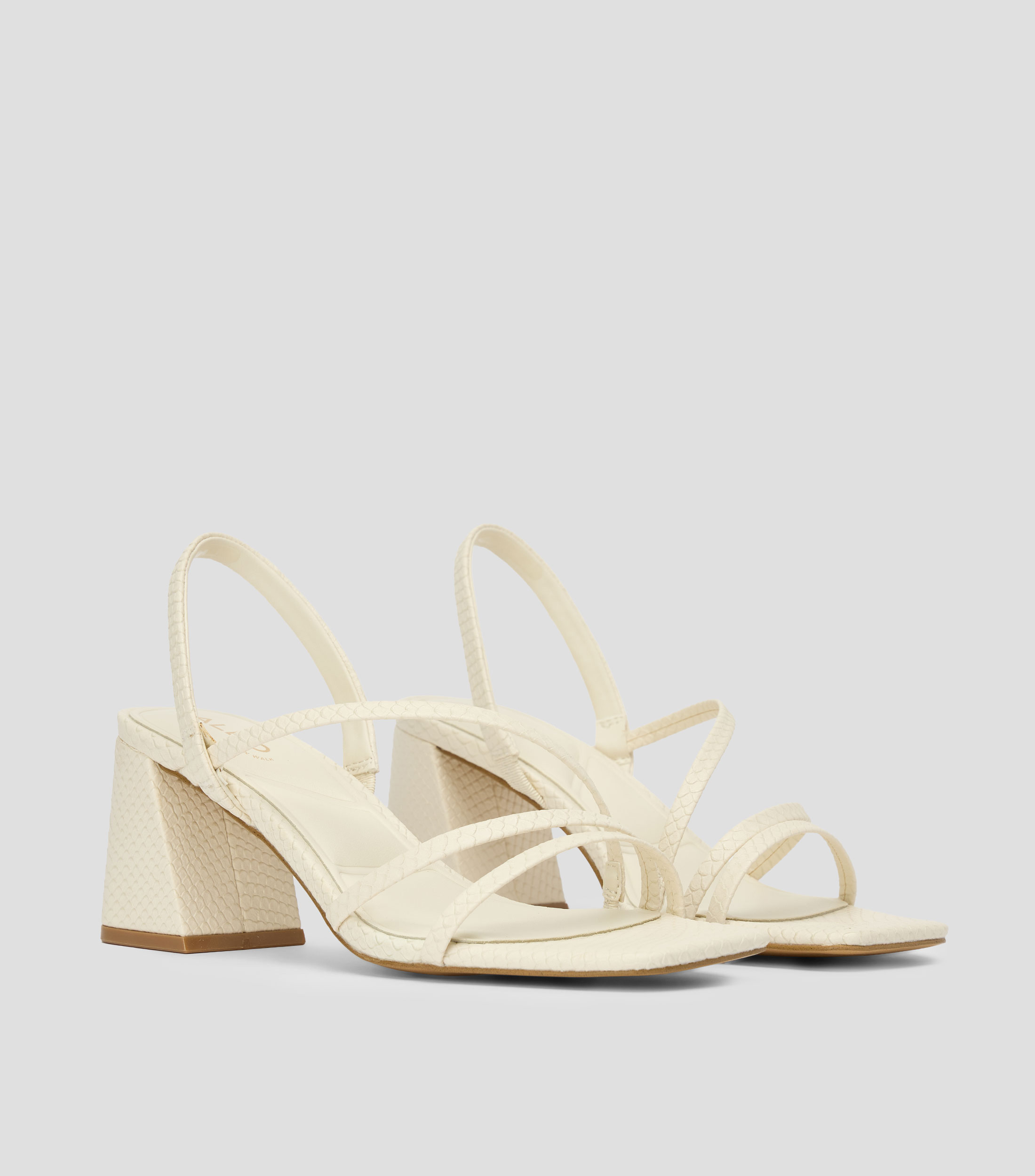 Sandalias tacón alto ancho Atlanticus Mujer