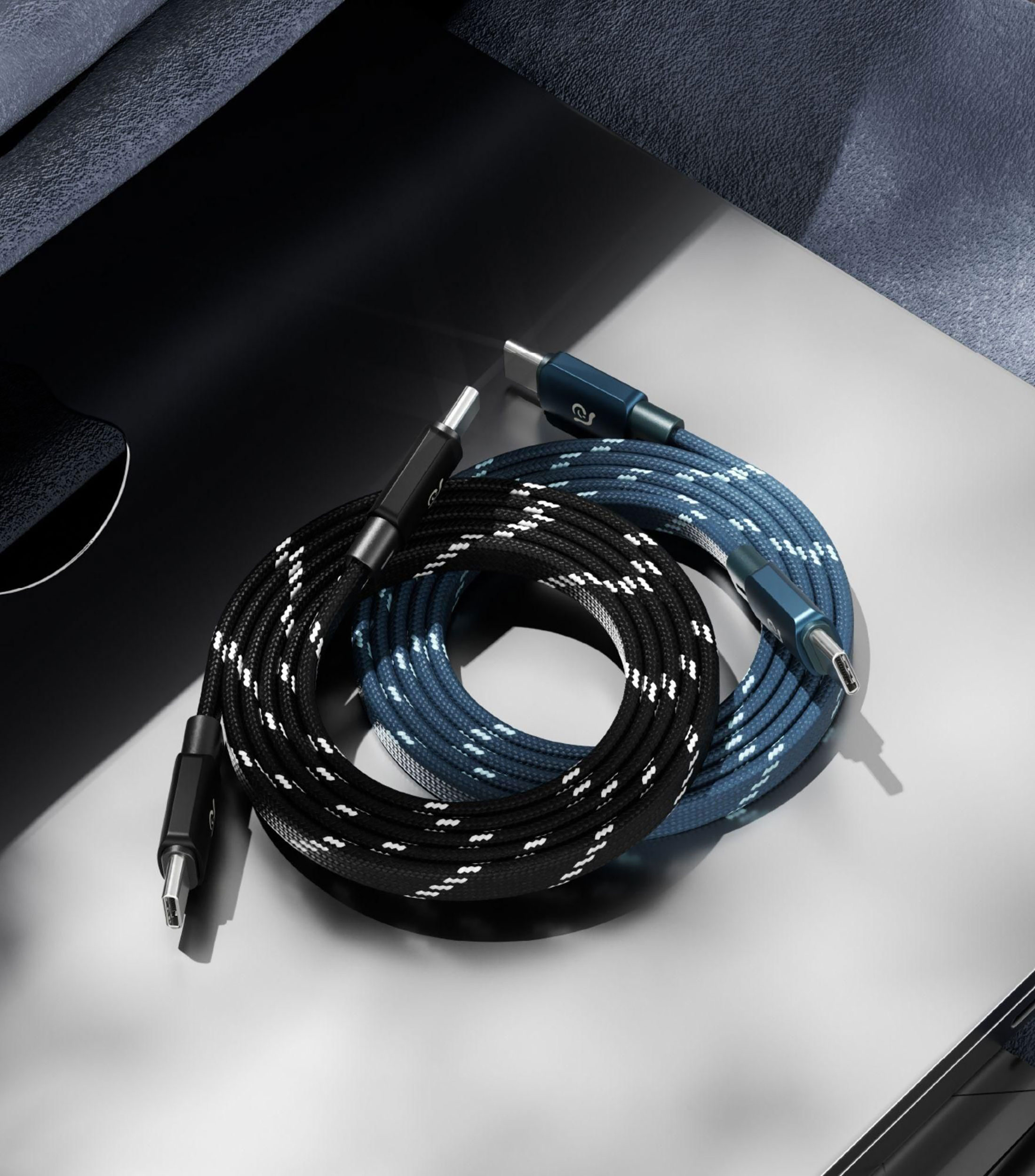 Cable USB-C a USB-C MF100 Negro 1 Metro
