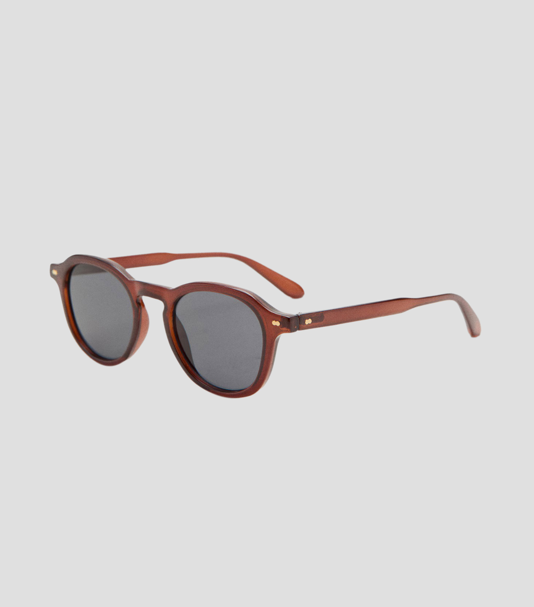Lentes de sol redondos Hombre