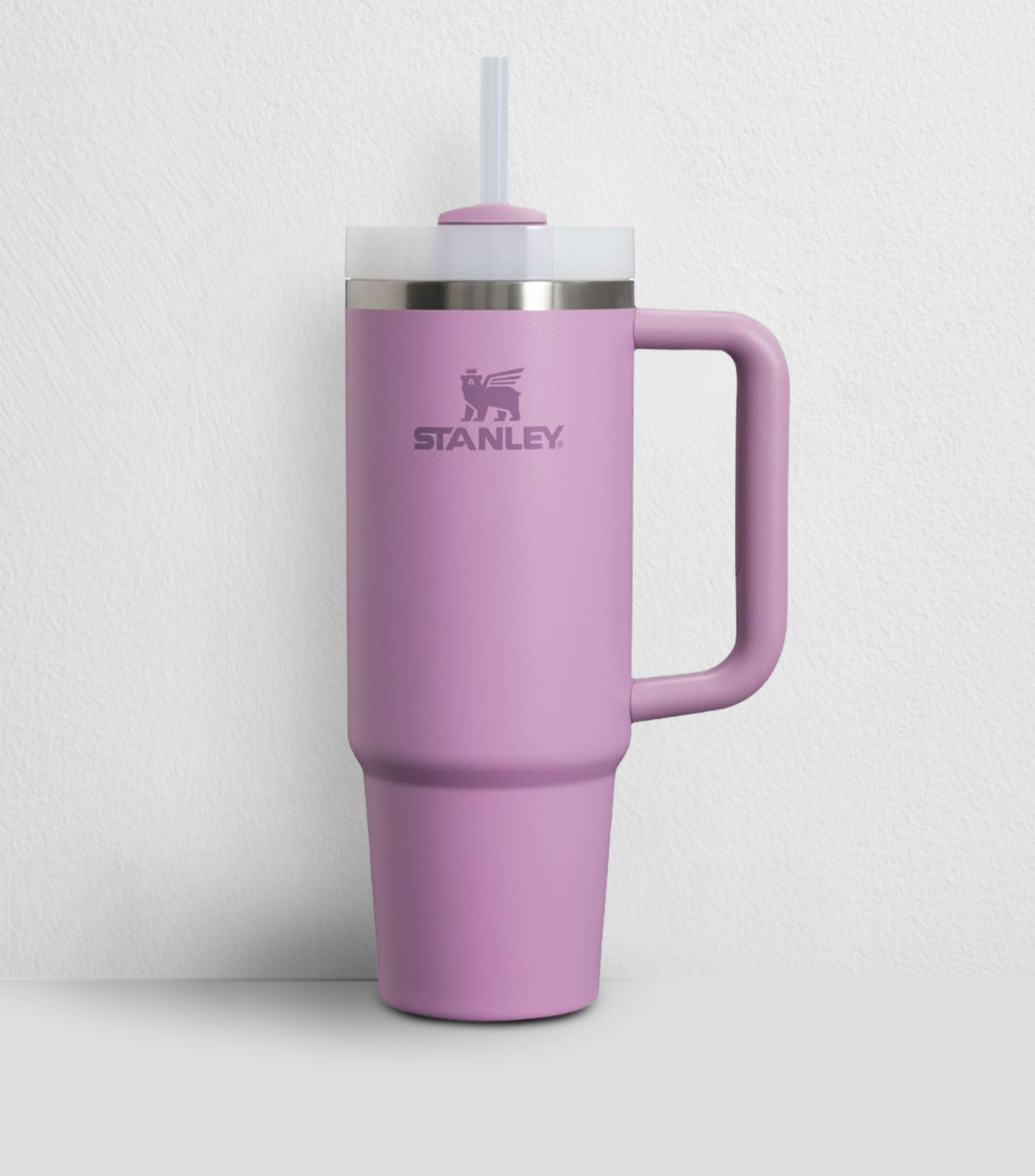 Termo Stanley Quencher Lilla Acero Inoxidable con Popote, 887 ml