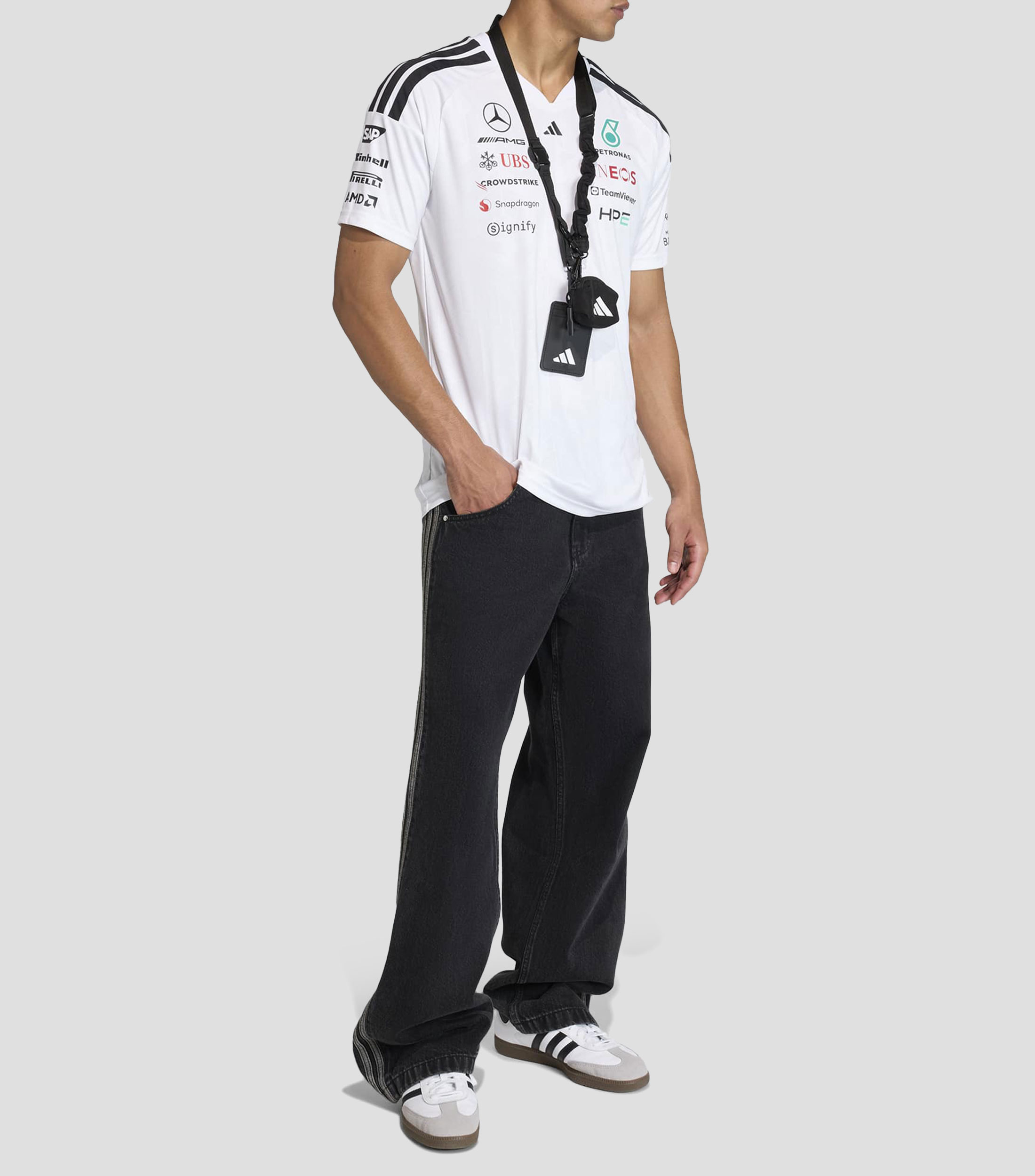 Jersey Mercedes AMG Petronas Motorsport edición fan para Hombre