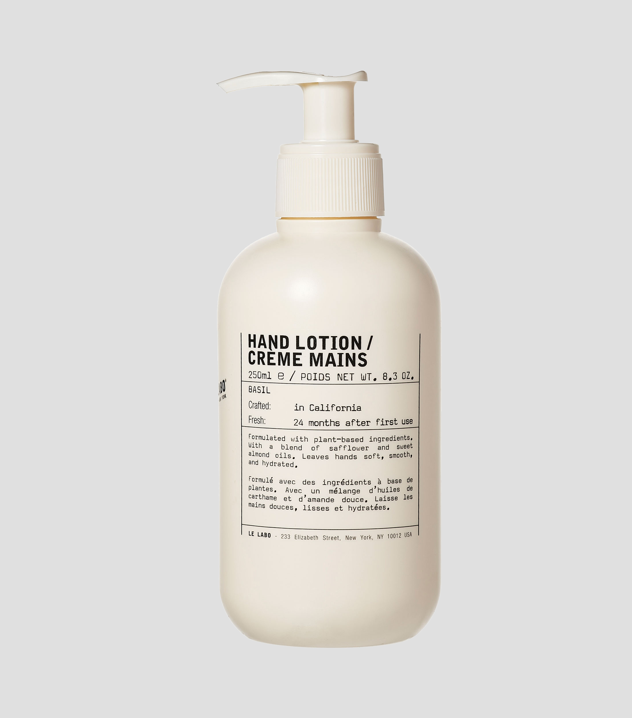 Locion para Manos Basil, 250 ml