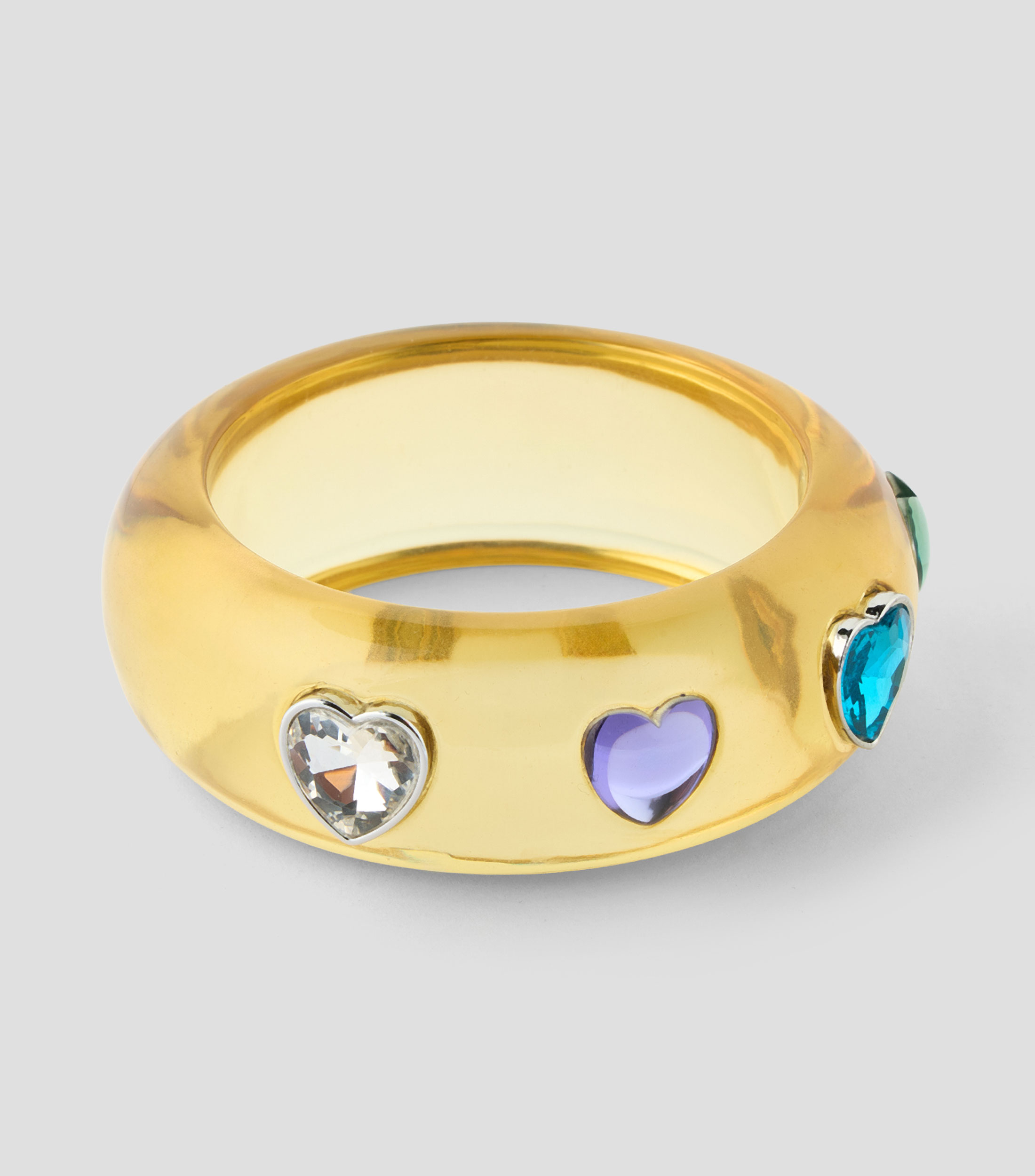 Brazalete XL Heart cristales Mujer