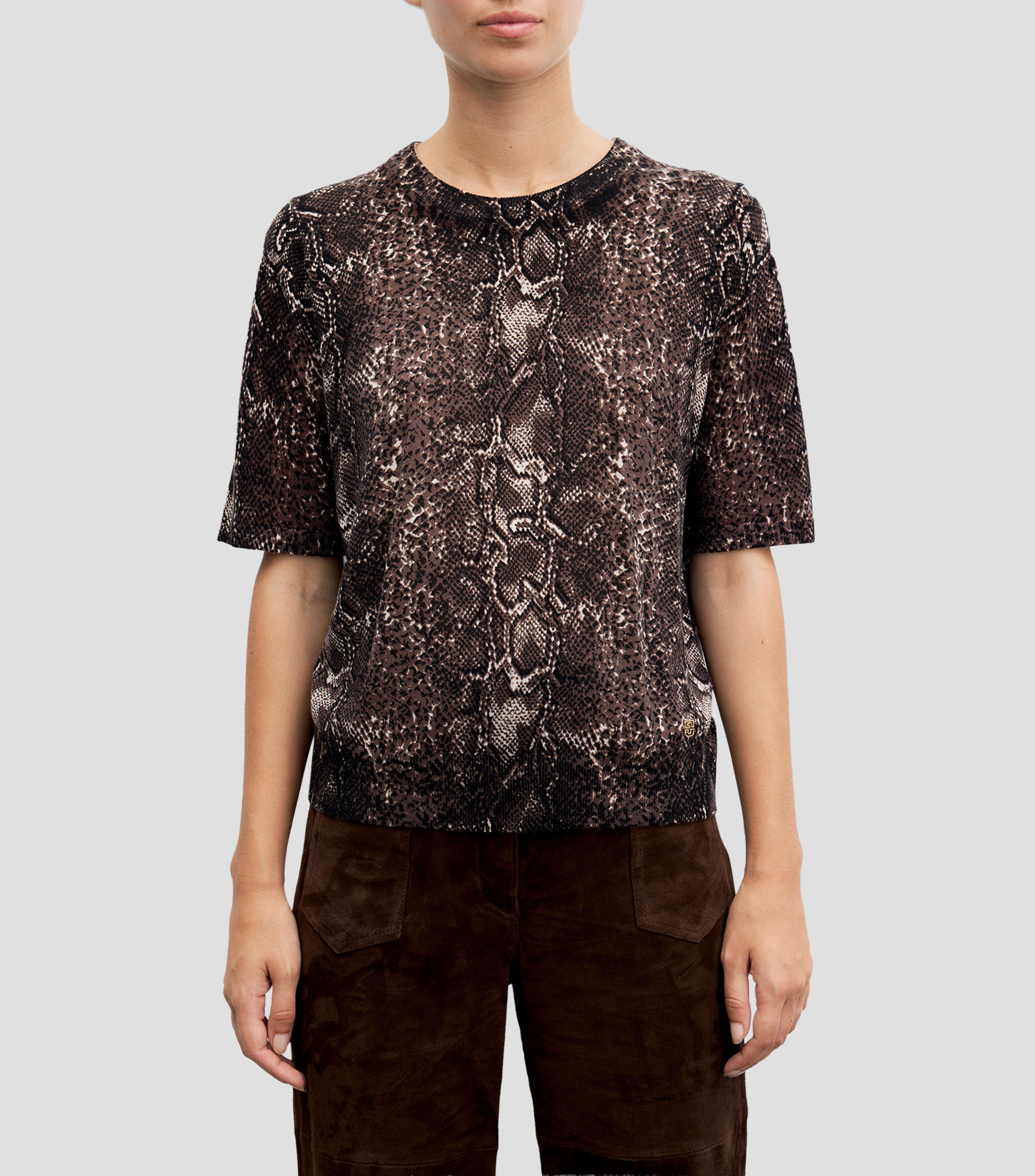 Cárdigan estampado Mujer