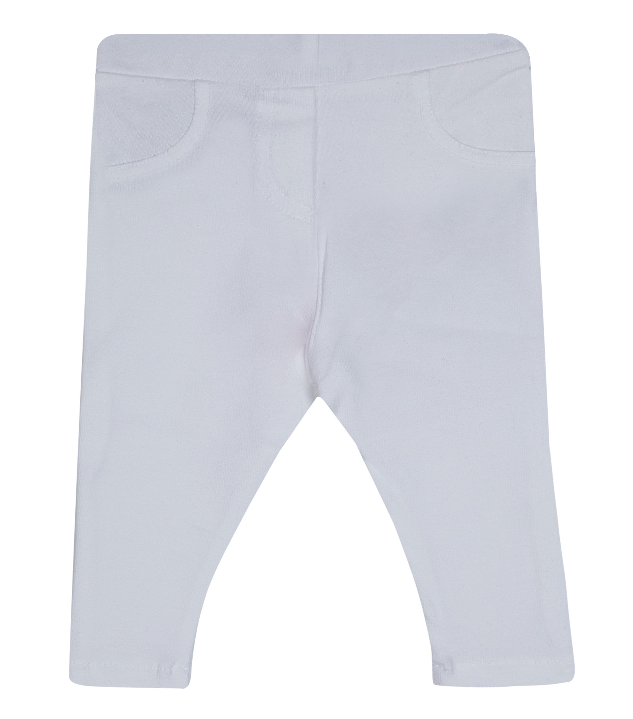 Leggings Per Neonato In Cotone Elastane - Pantaloncini Comodi 6/12 Mesi, Made In Italy - Foto 11