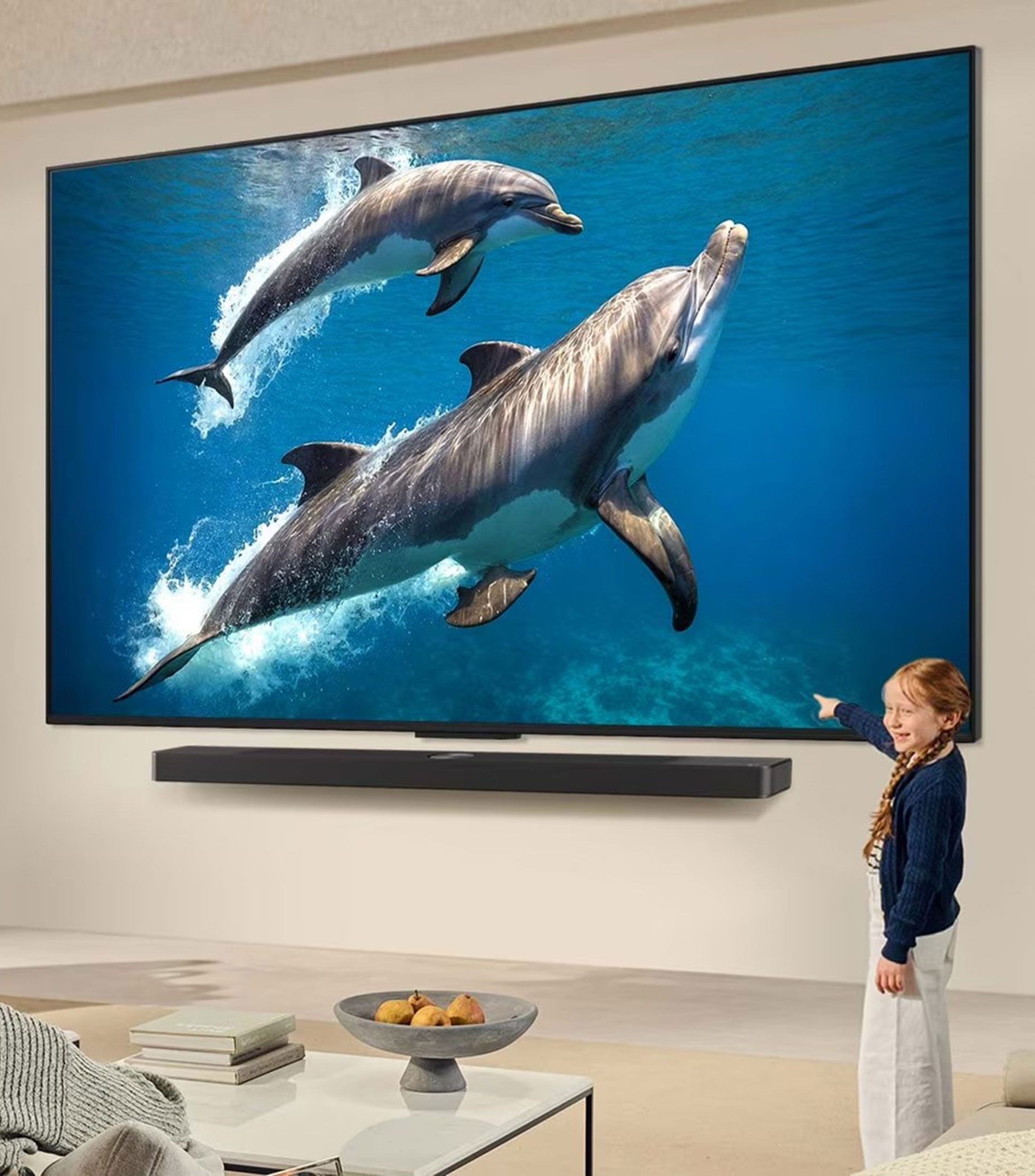 Pantalla 55 Pulgadas Plana QNED 4K 55QNED83ASG
