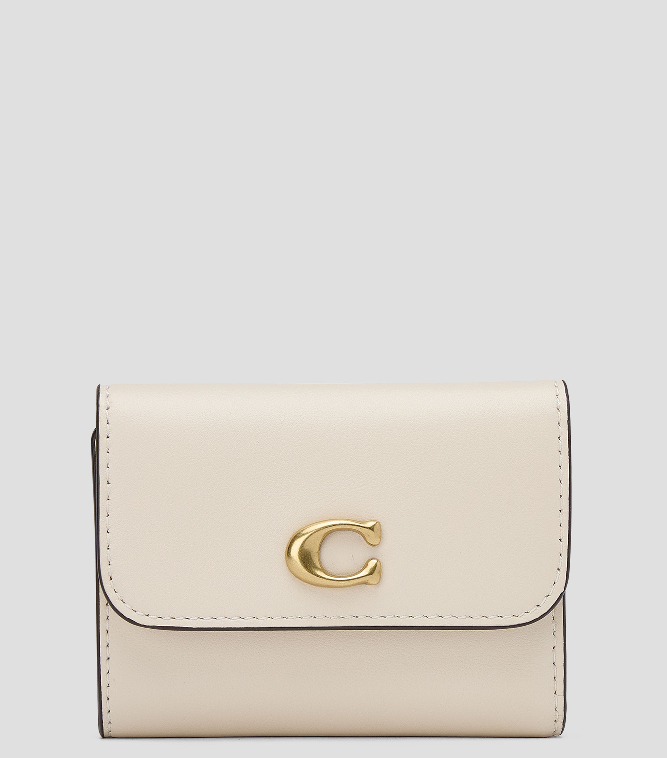 Cartera en piel lisa Mujer