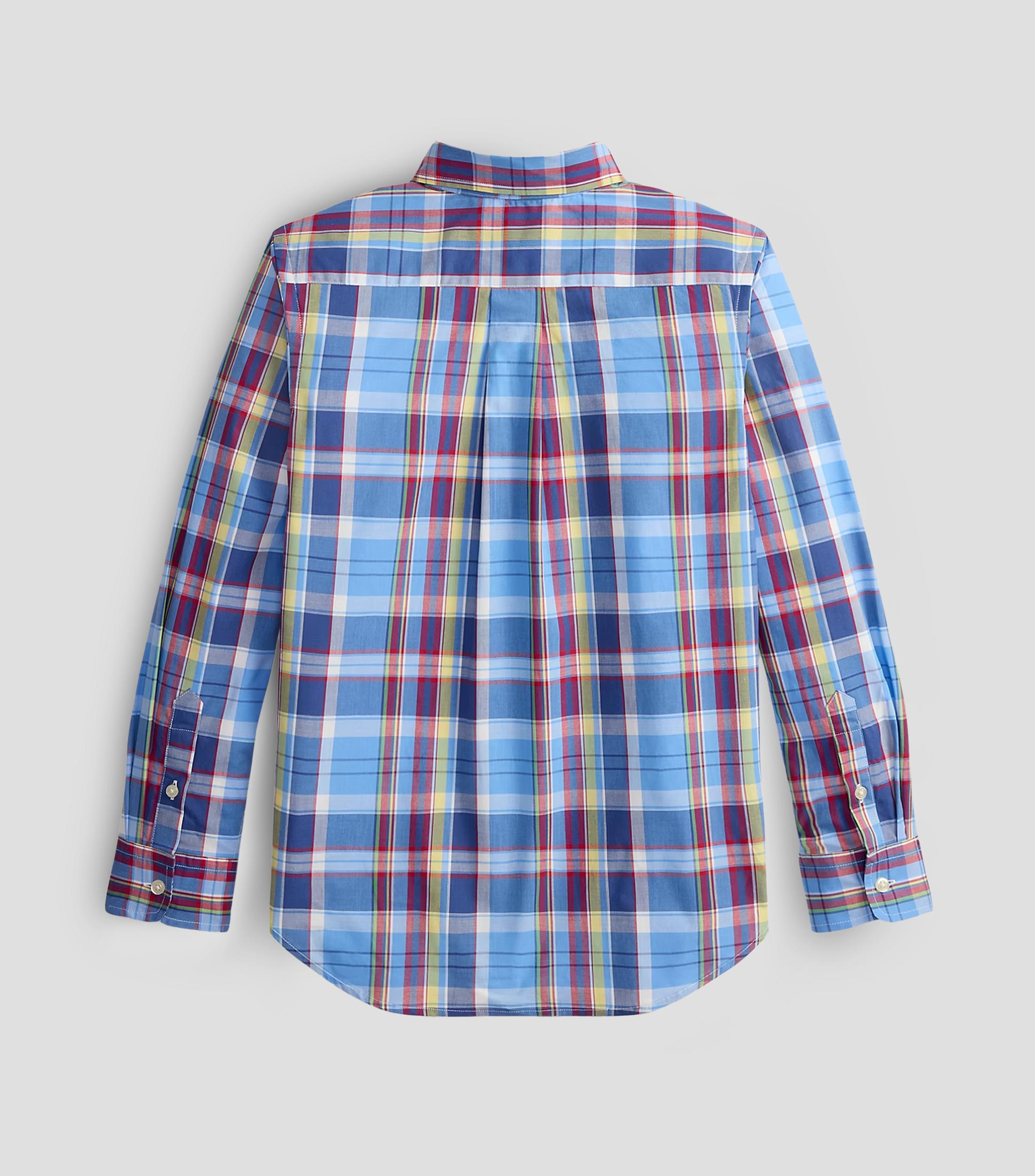 Camisa con cuadros manga larga Niño