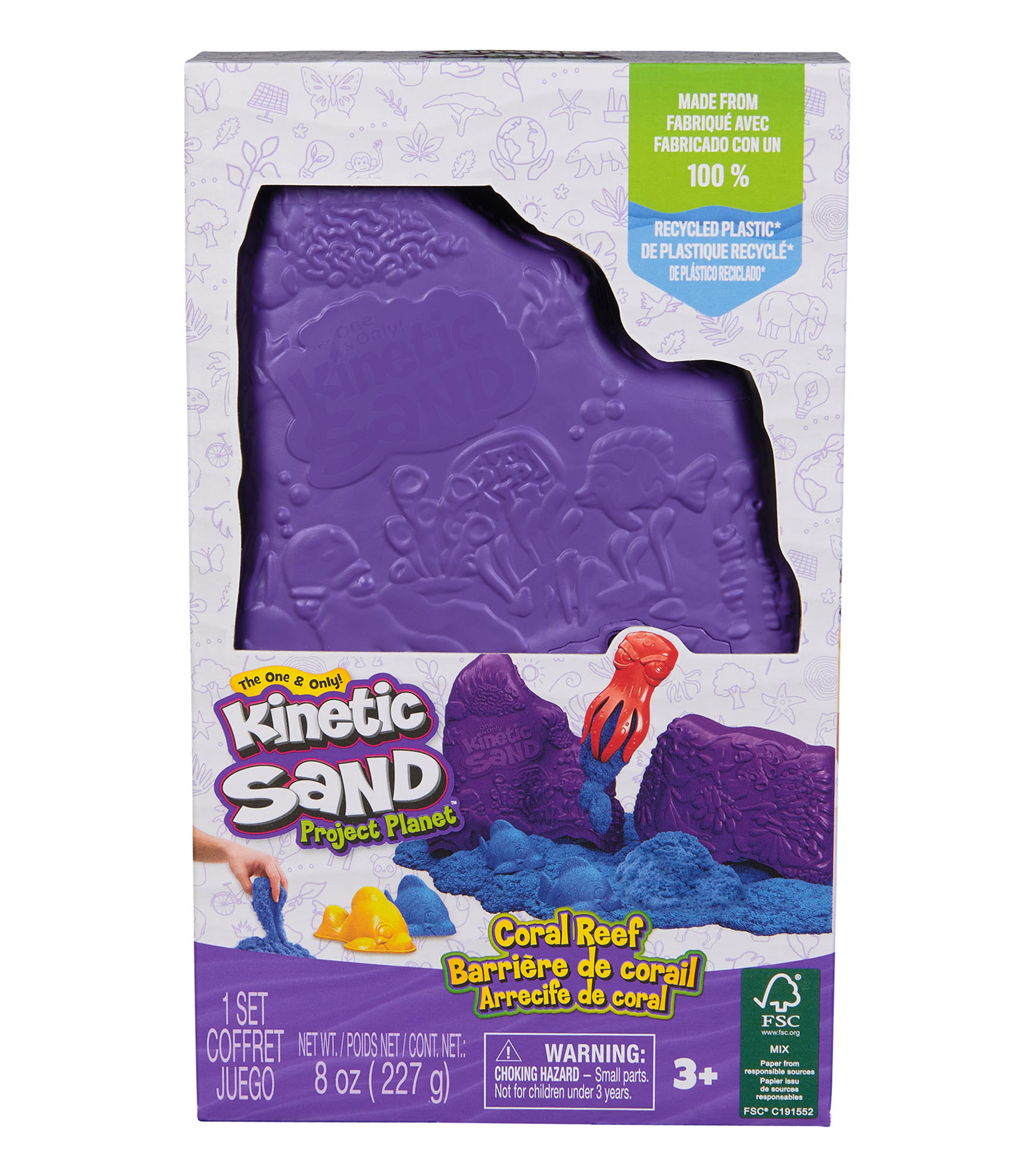 Arrecife de Coral Kinetic Sand Project Planet