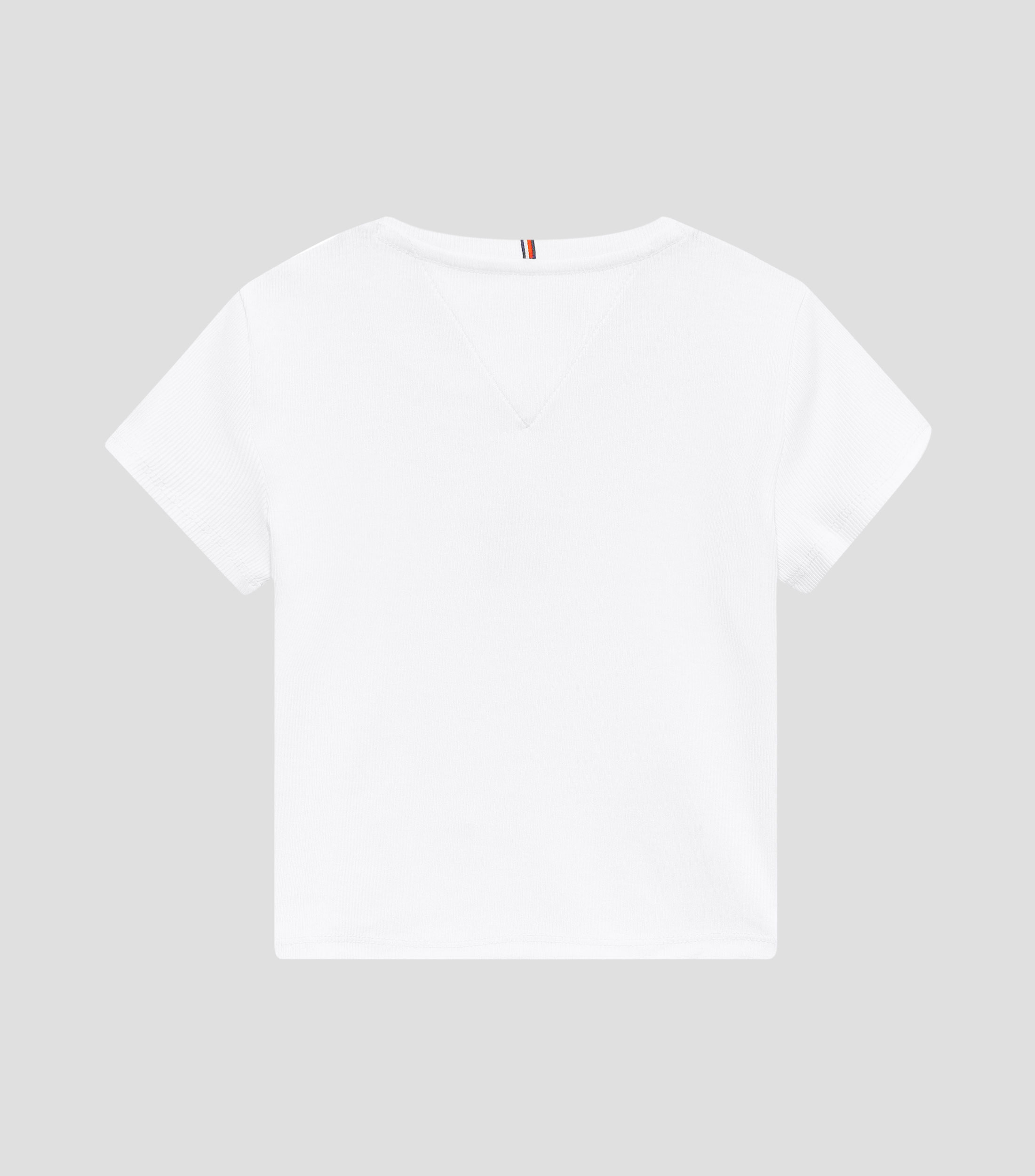 Playera cuello redondo manga corta liso Niña