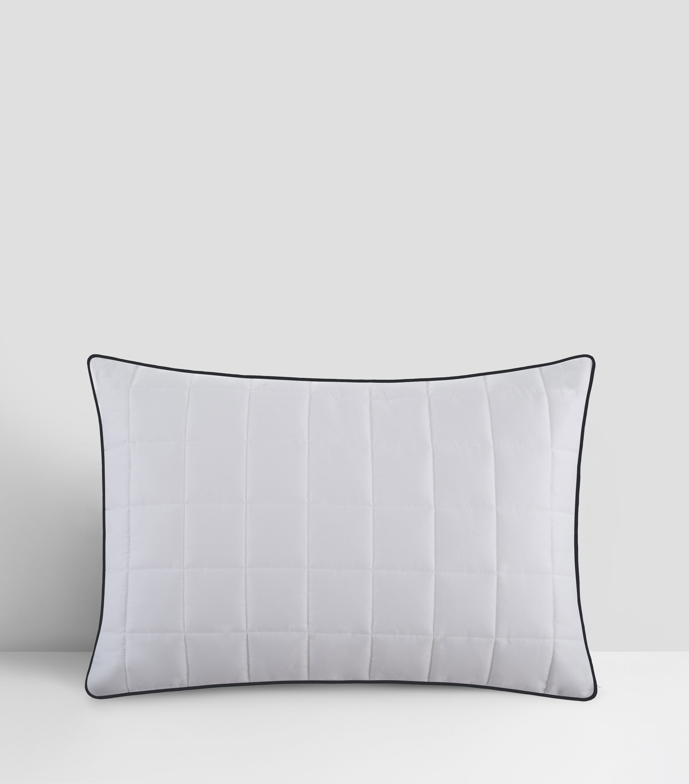 Almohada Capitonada Estandar Confort Ajustable Snooze Blanca