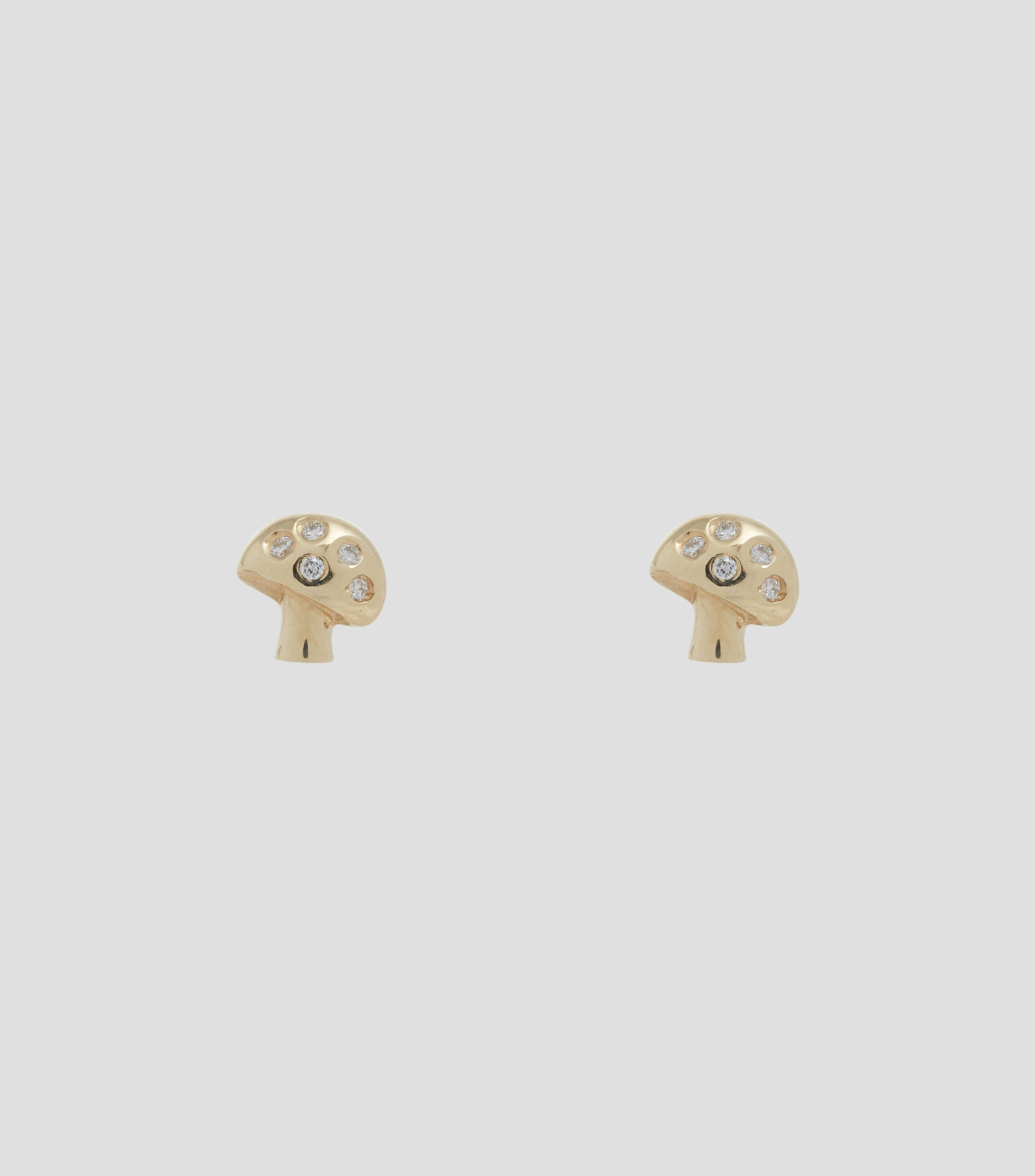Aretes en oro amarillo de 14 Kts Mujer