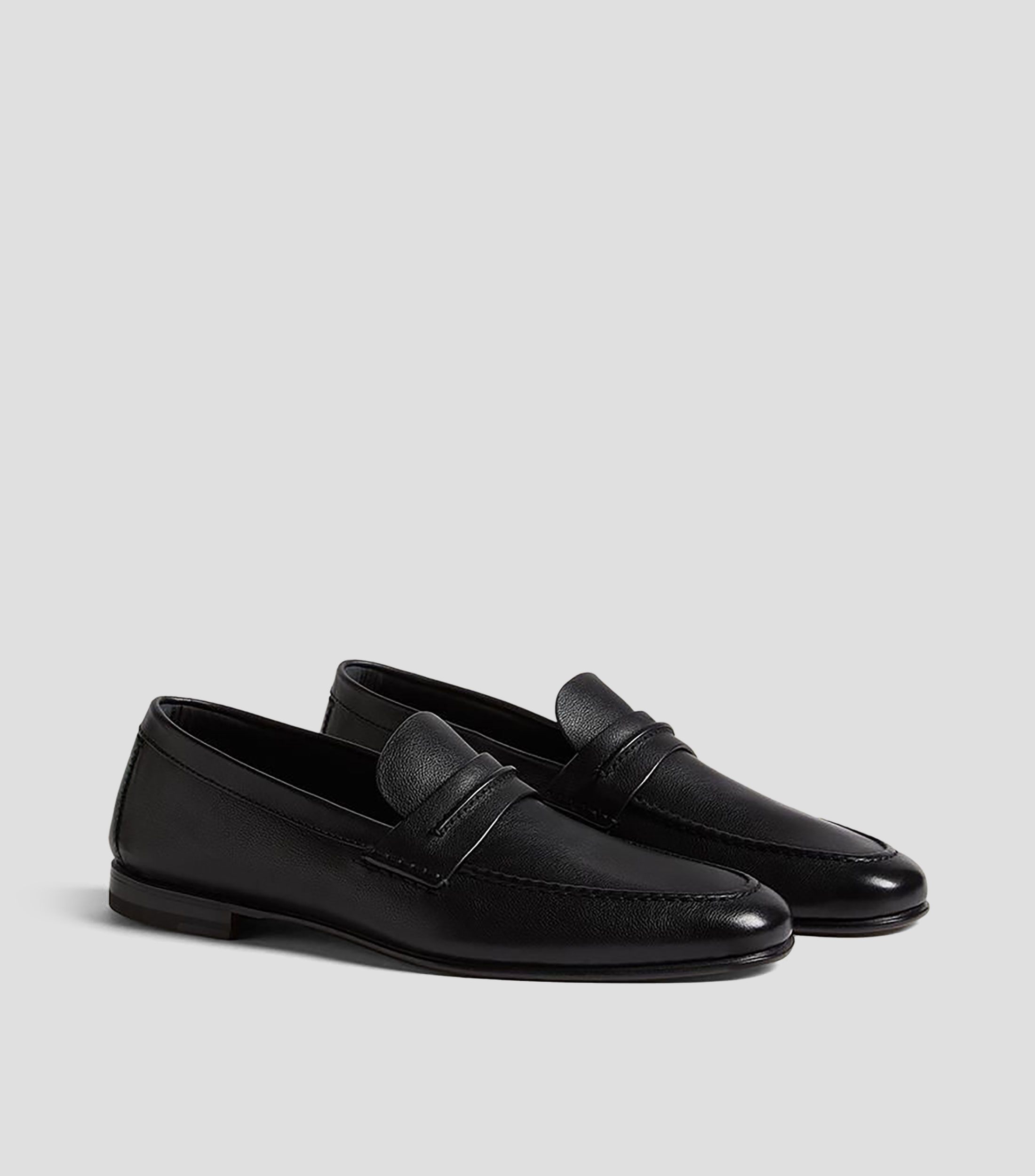 Mocasines Nero Oasi en piel Hombre