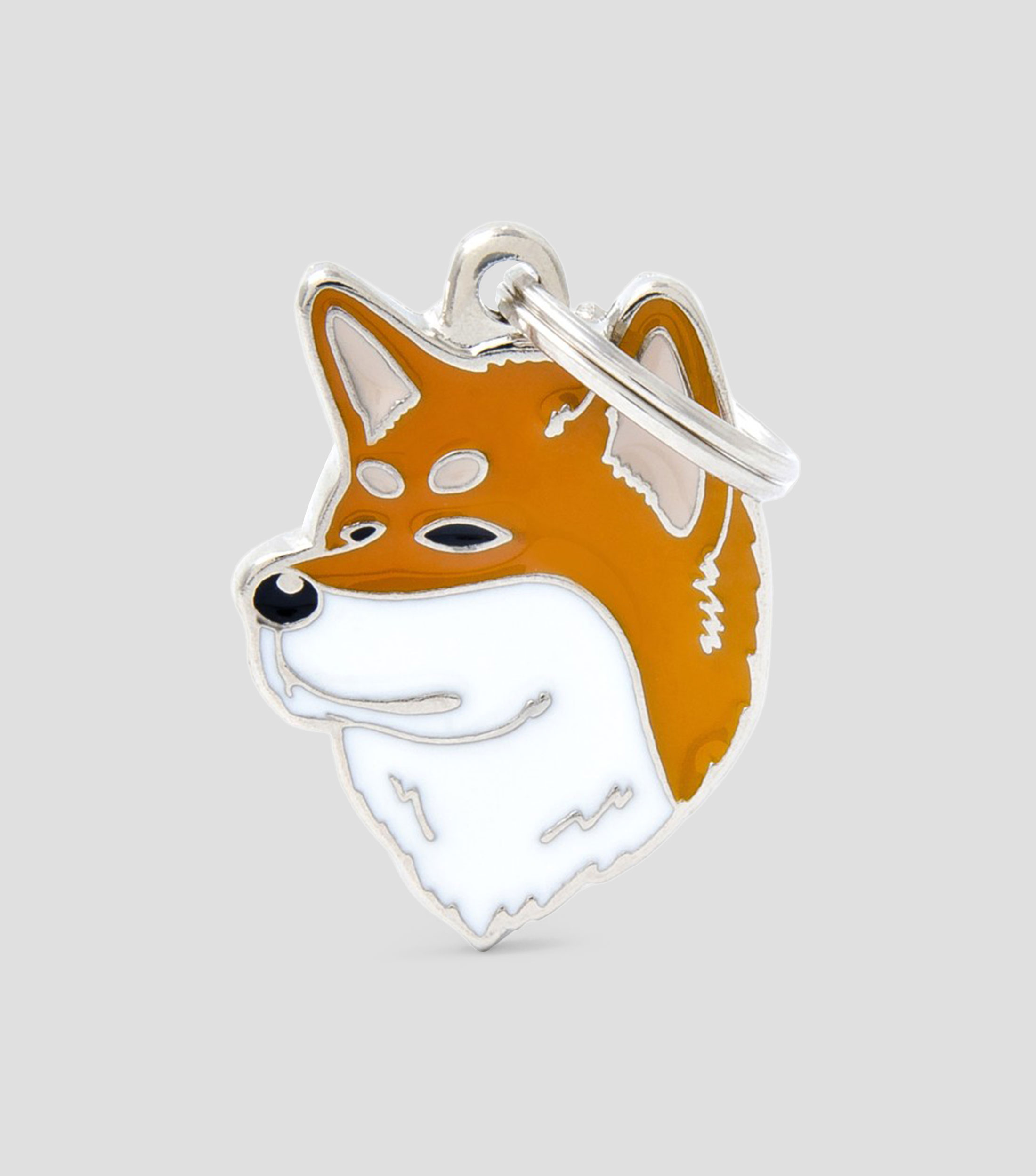Placa para perro Friends Akita Inu