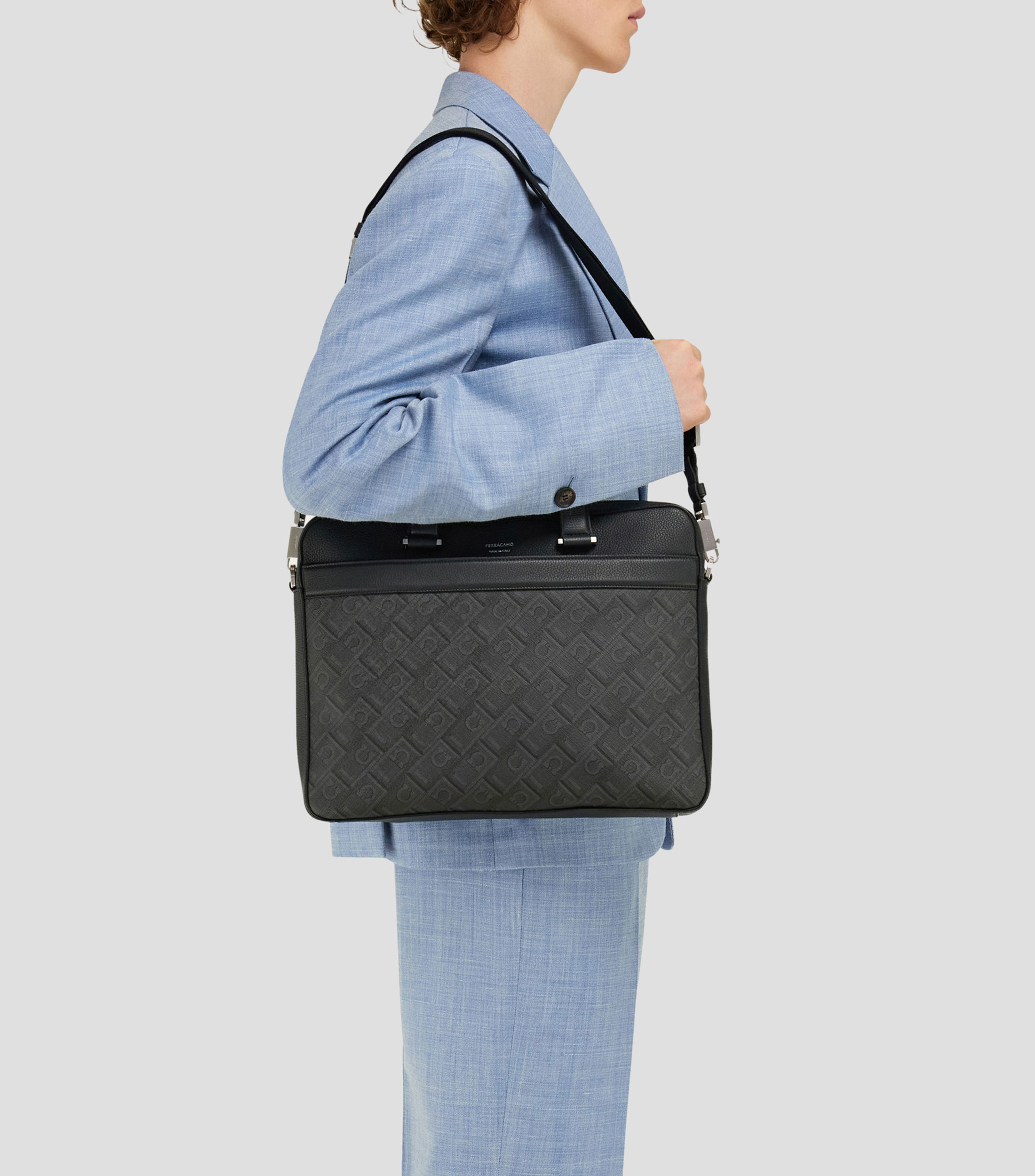 Bolso de trabajo Ferragamo Monogram Hombre