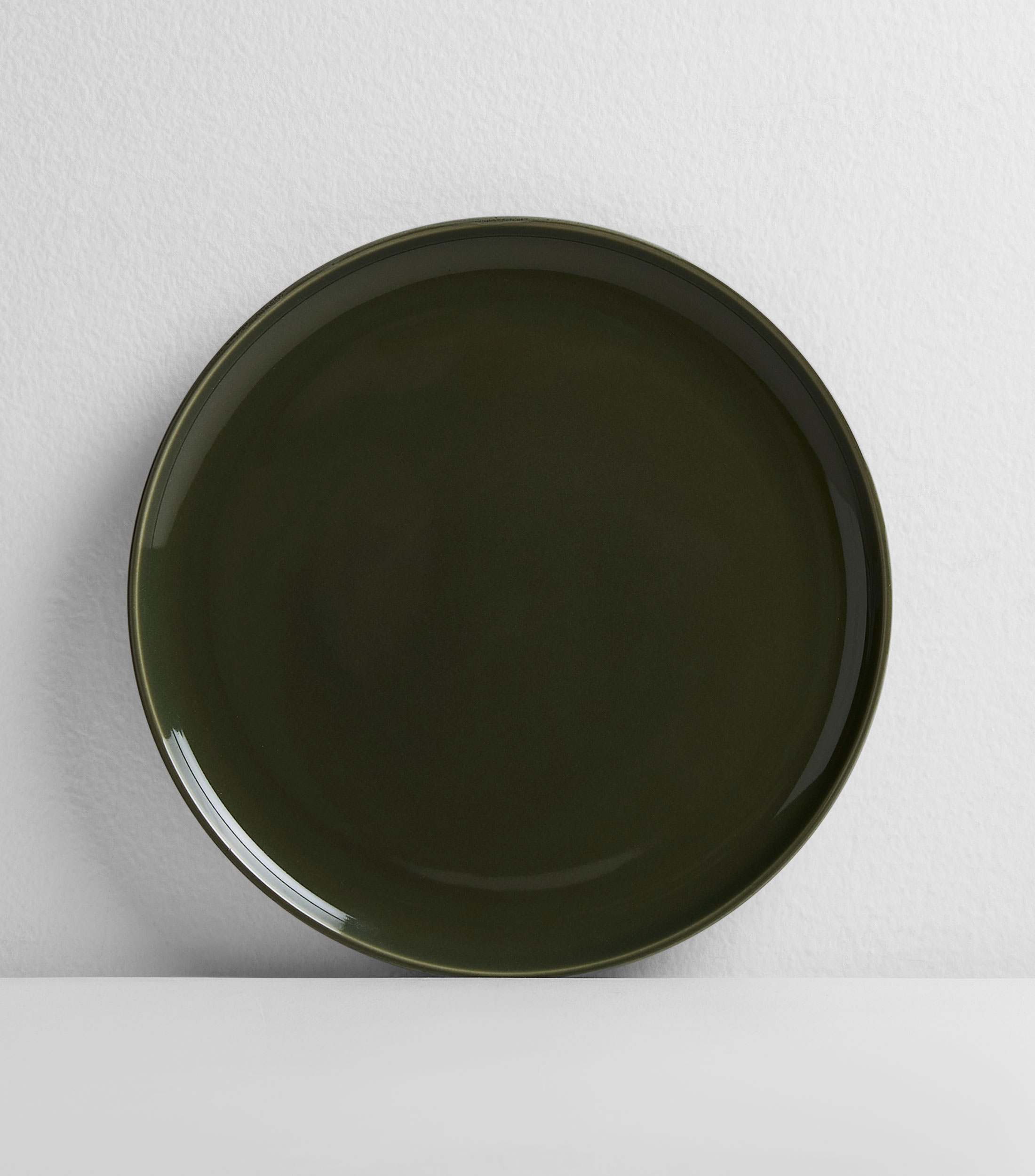 Plato para ensalada Pure And Fine verde en cerámica