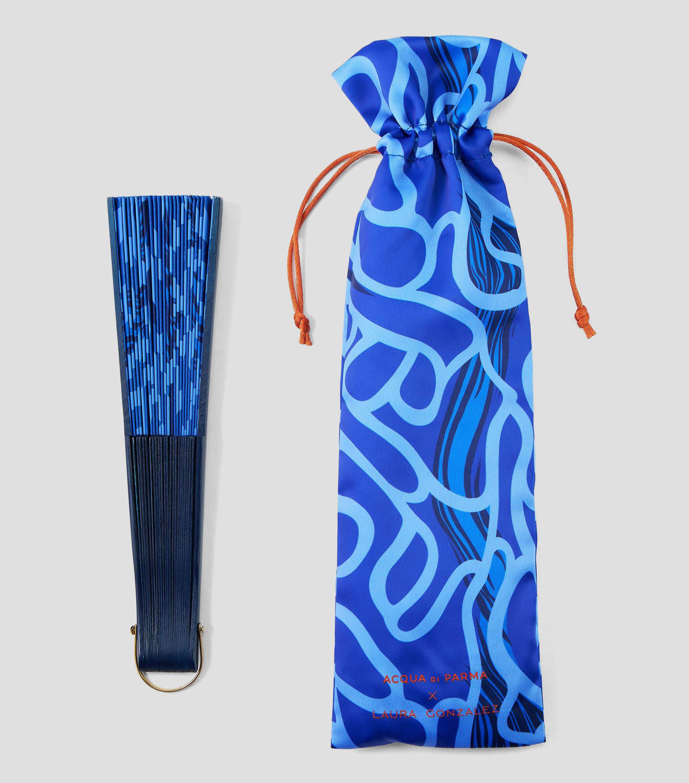Abanico con estampado Mujer