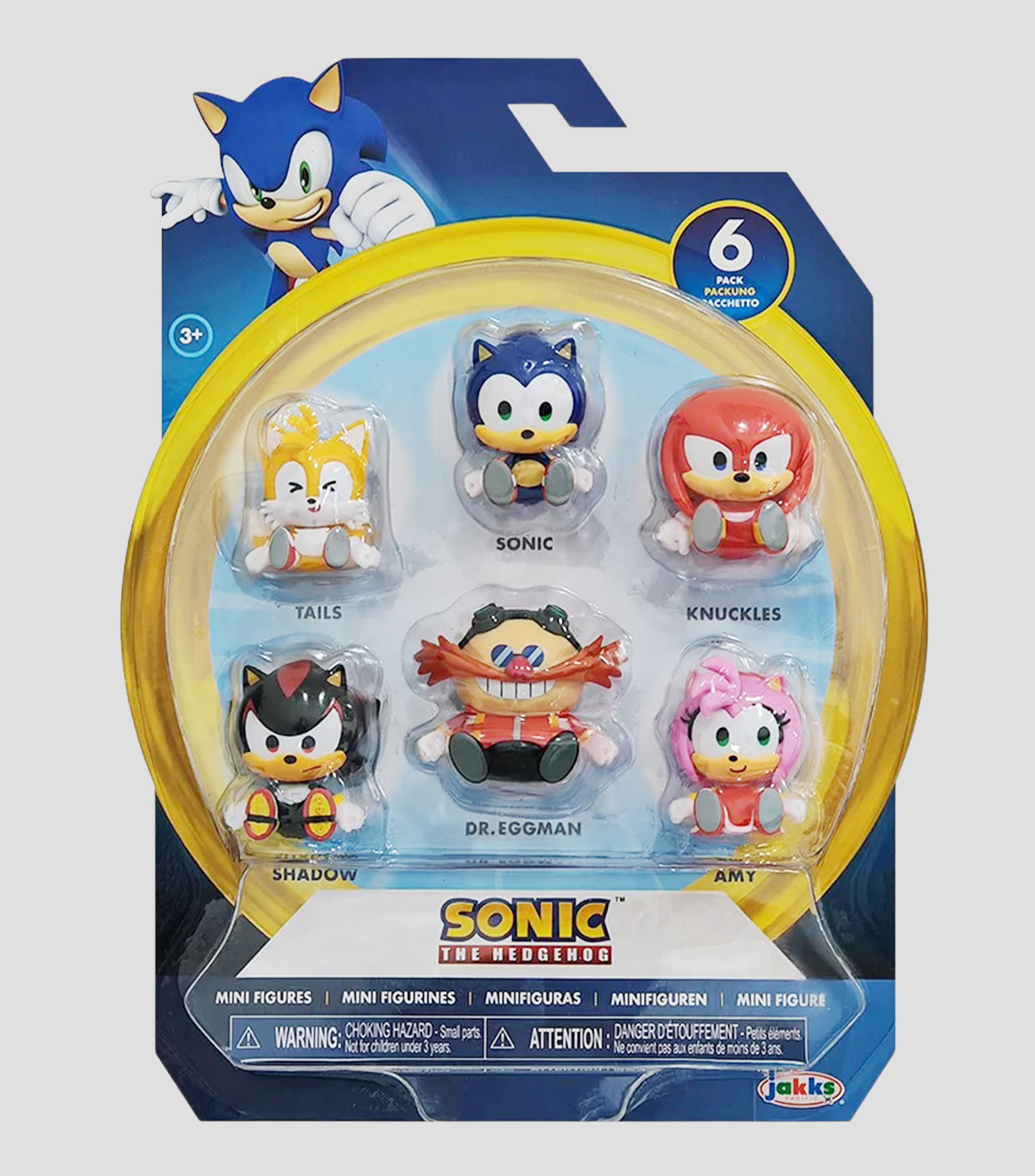 Playset Sonic The Hedgehog Mini Figuras